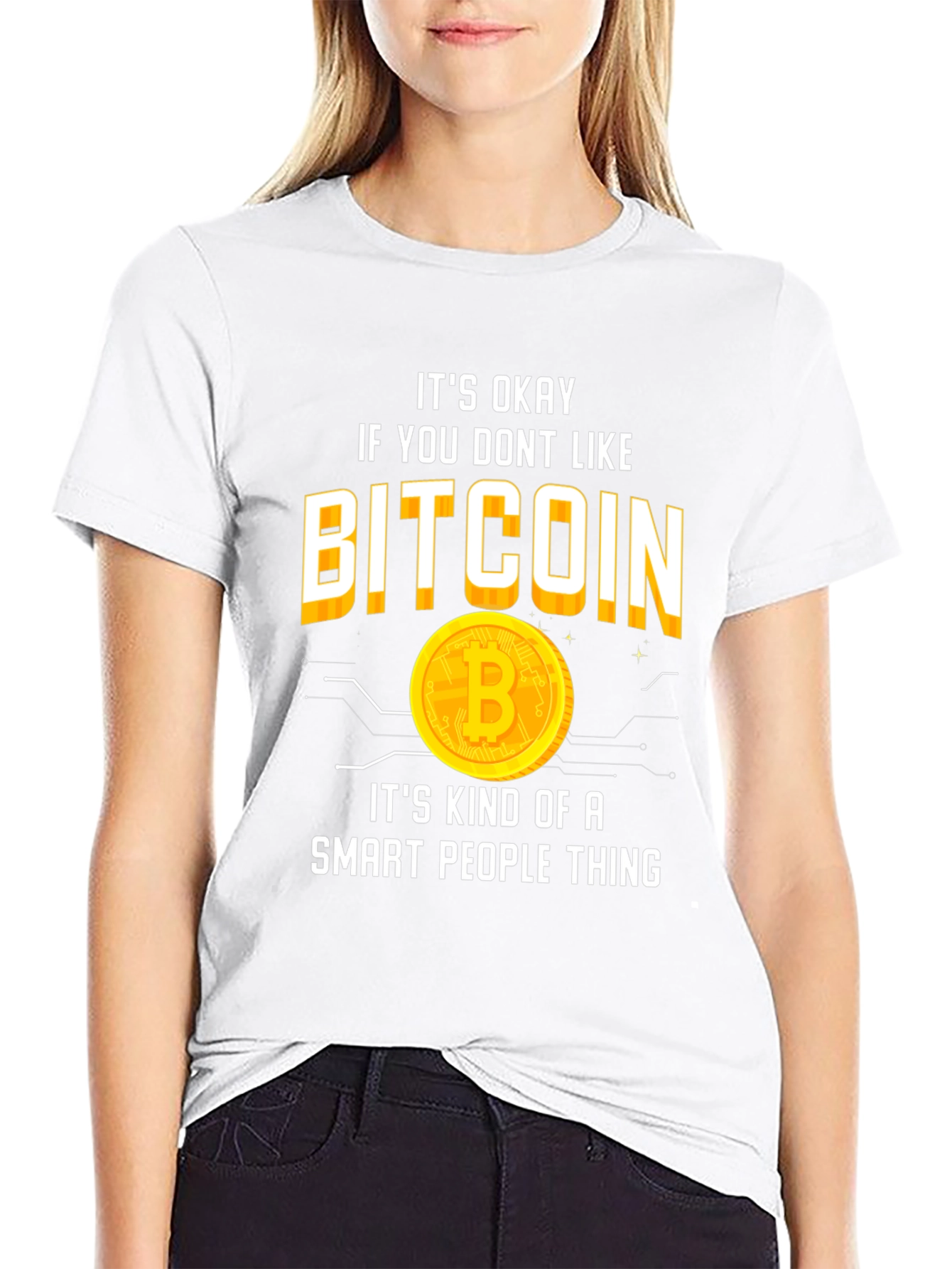 Bitcoin Smart People T-Shirt Crypto Tee
