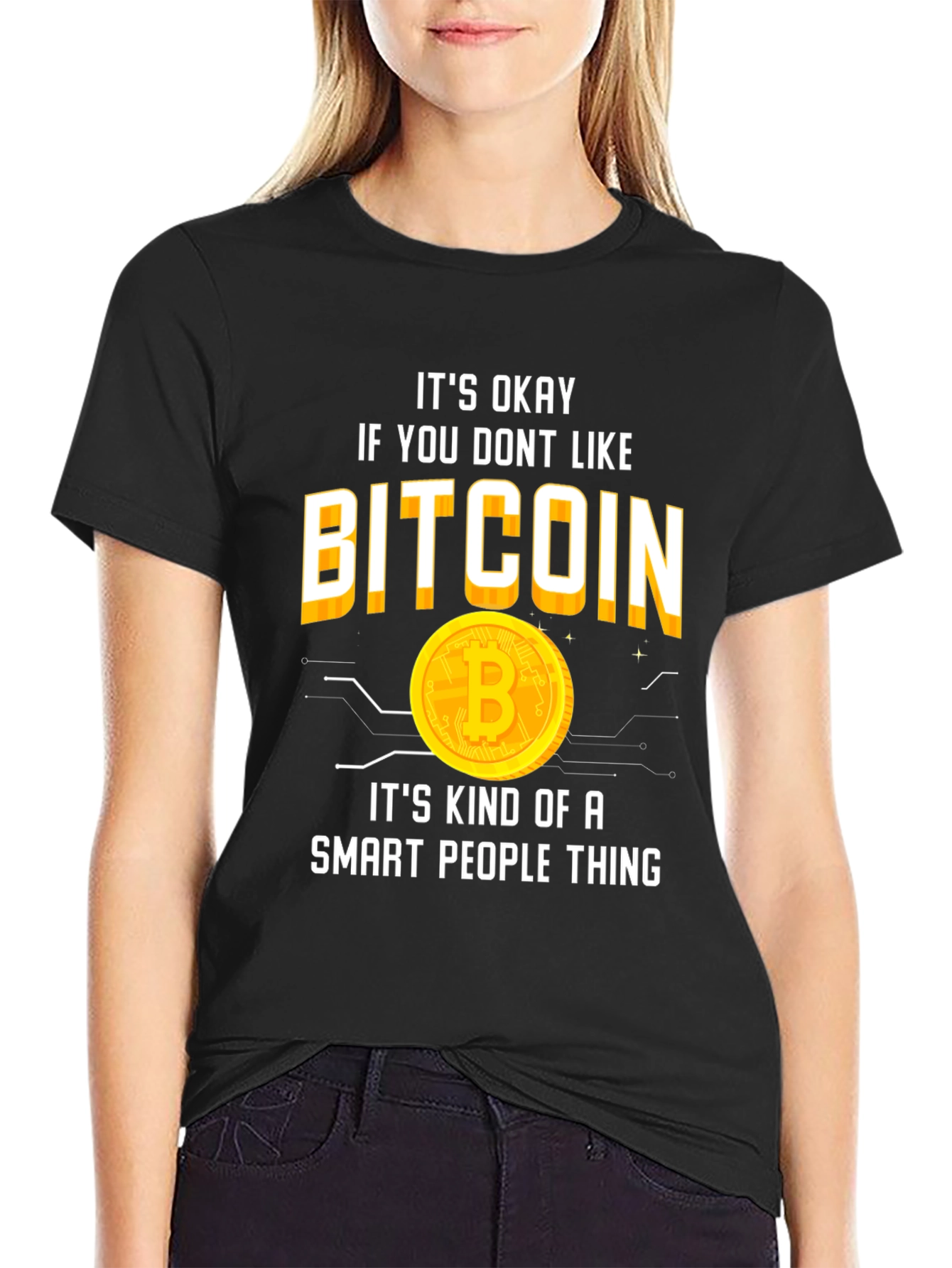 Bitcoin Smart People T-Shirt Crypto Tee