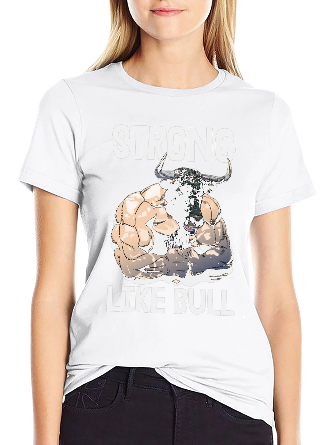 Strong Like Bull Graphic Tee