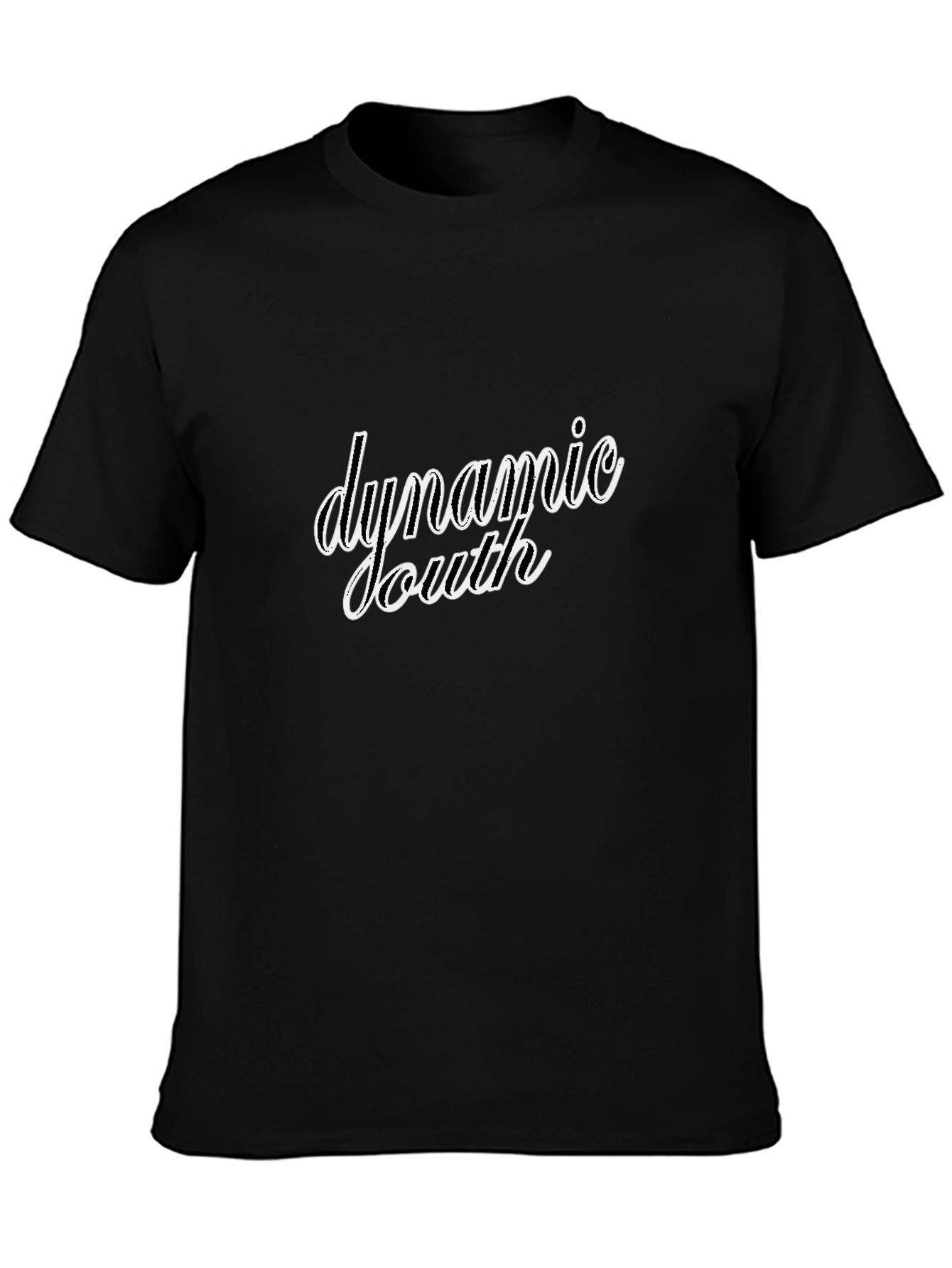 Dynamic Youth Black T-Shirt