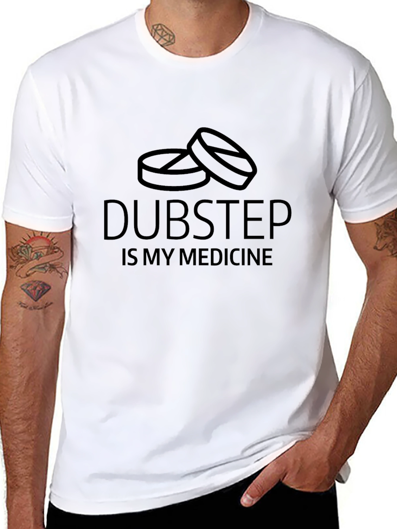 Dubstep Is My Medicine T-Shirt - Music Lover Tee