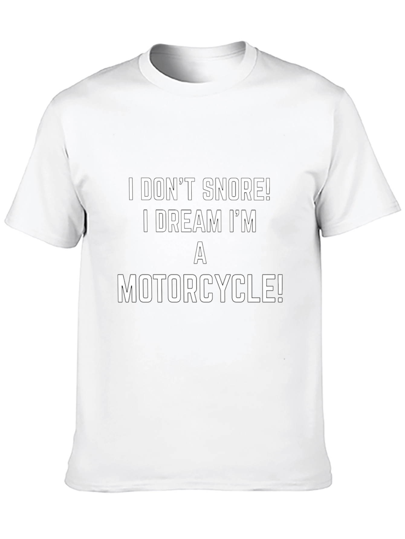 Funny Motorcycle Dreamer T-Shirt
