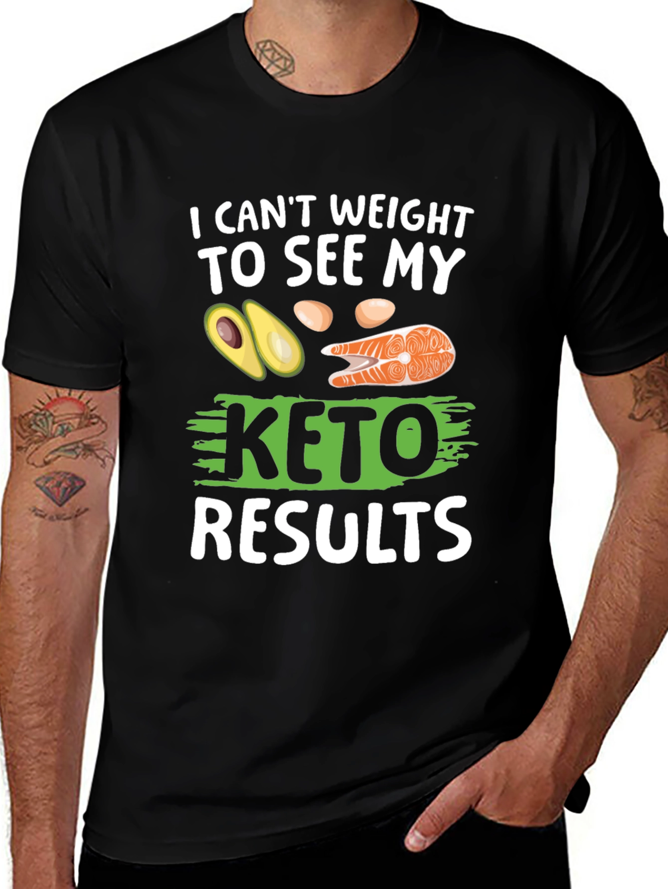 Keto Results T-Shirt - Funny Diet Tee