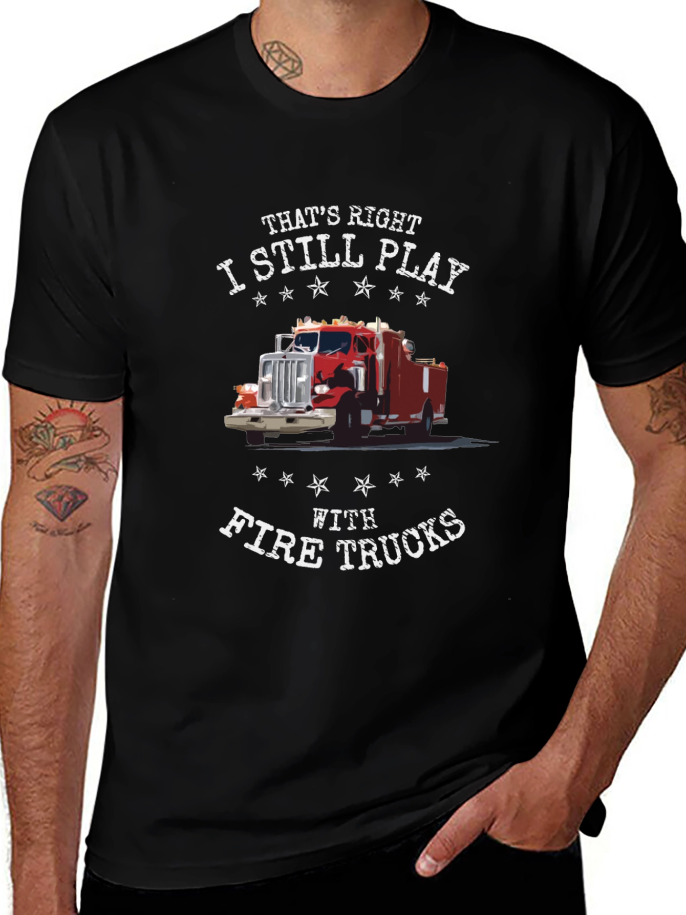 Fire Trucks T-Shirt: Still Playing