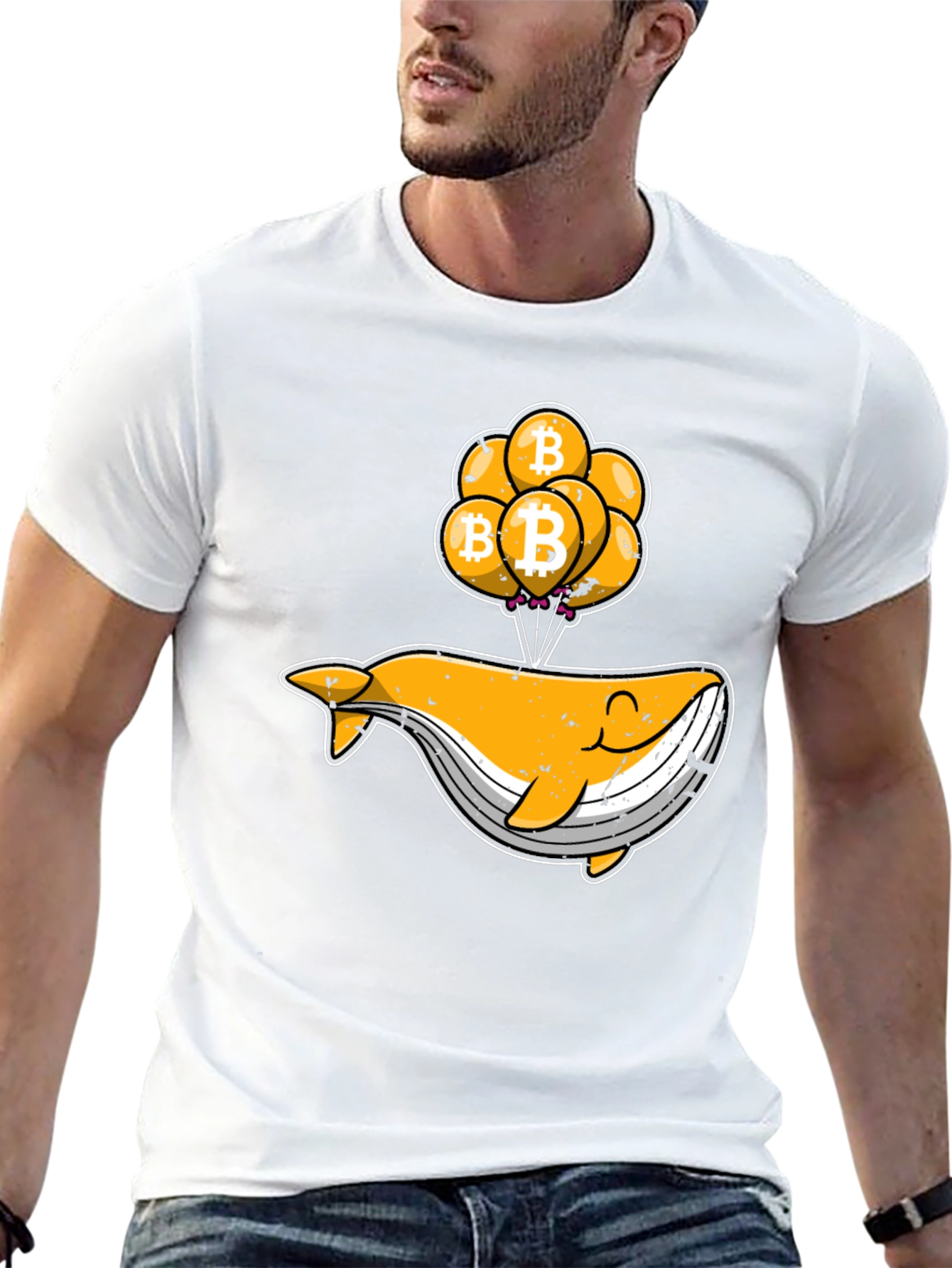 Bitcoin Whale T-Shirt - Crypto Currency Tee