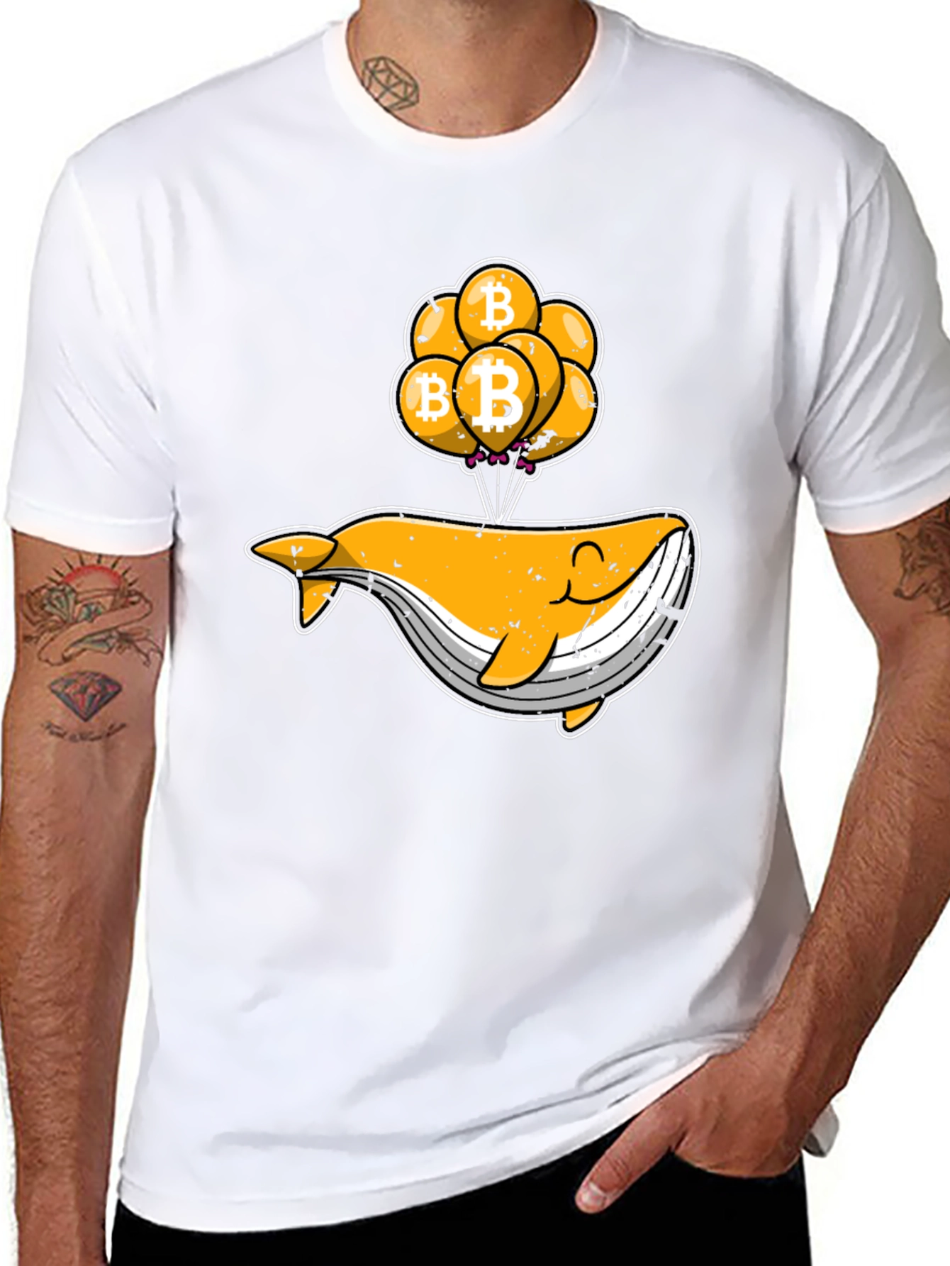 Bitcoin Whale T-Shirt - Crypto Currency Tee