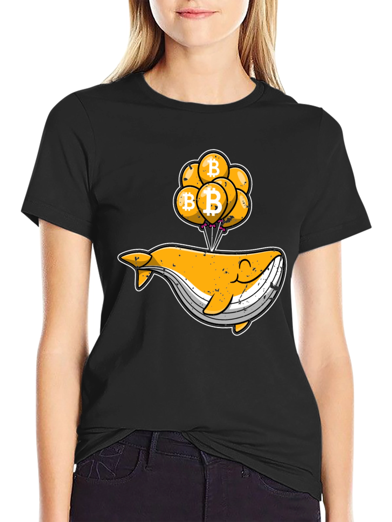 Bitcoin Whale T-Shirt - Crypto Currency Tee