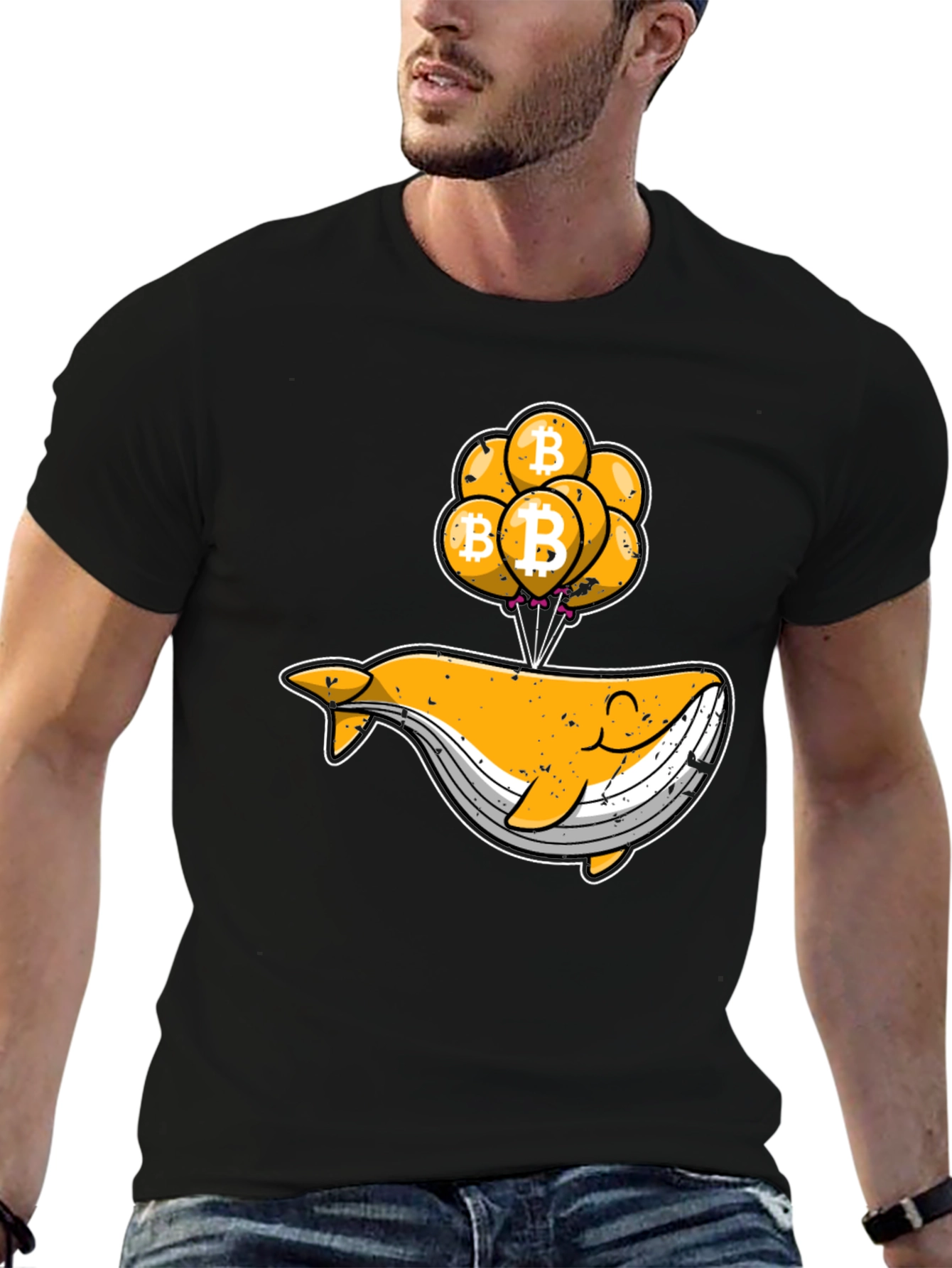 Bitcoin Whale T-Shirt - Crypto Currency Tee