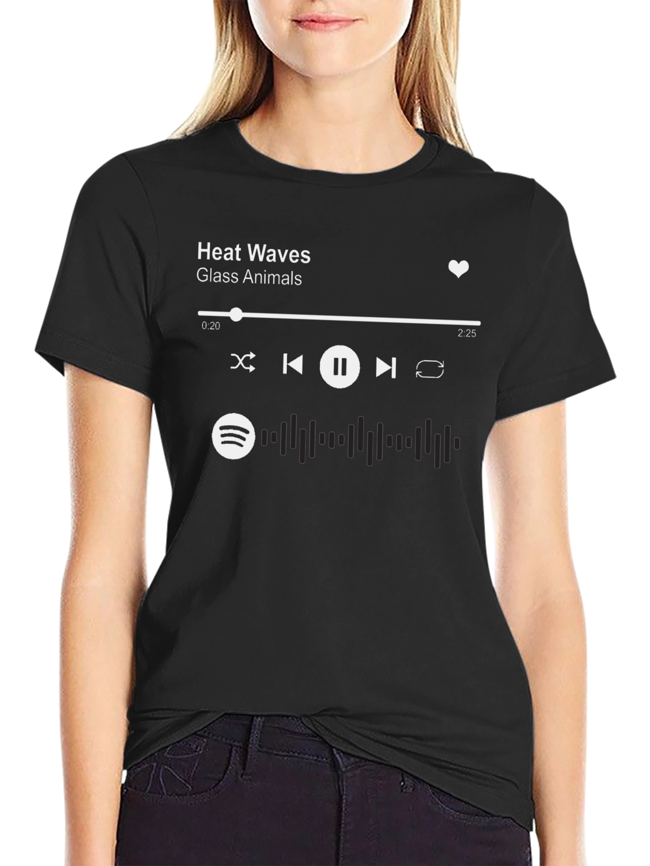 Heat Waves Spotify T-Shirt