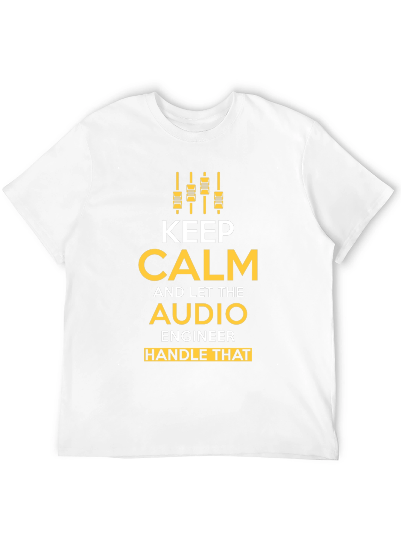 Keep Calm Audio Engineer T-Shirt