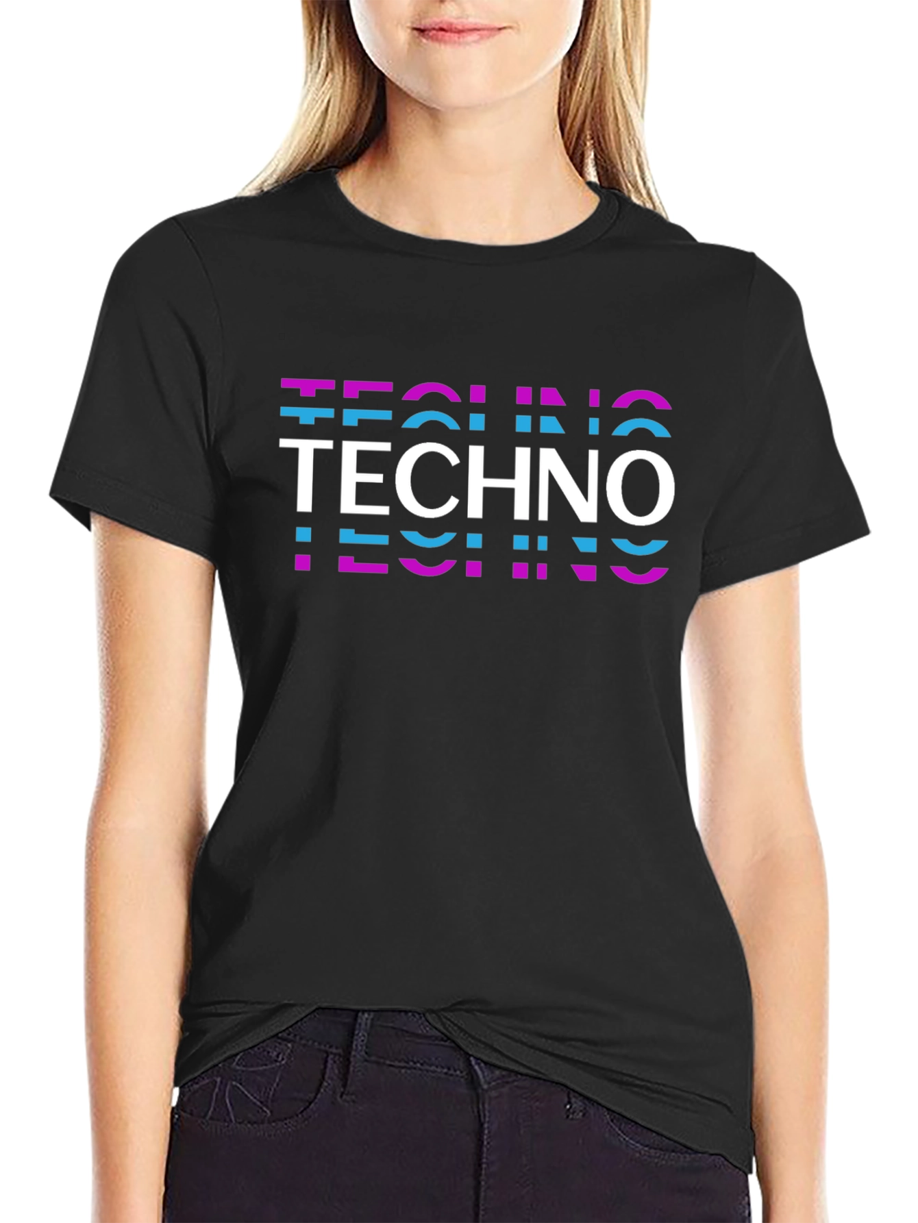 Techno Graphic Tee - Stylish Music Lover T-Shirt