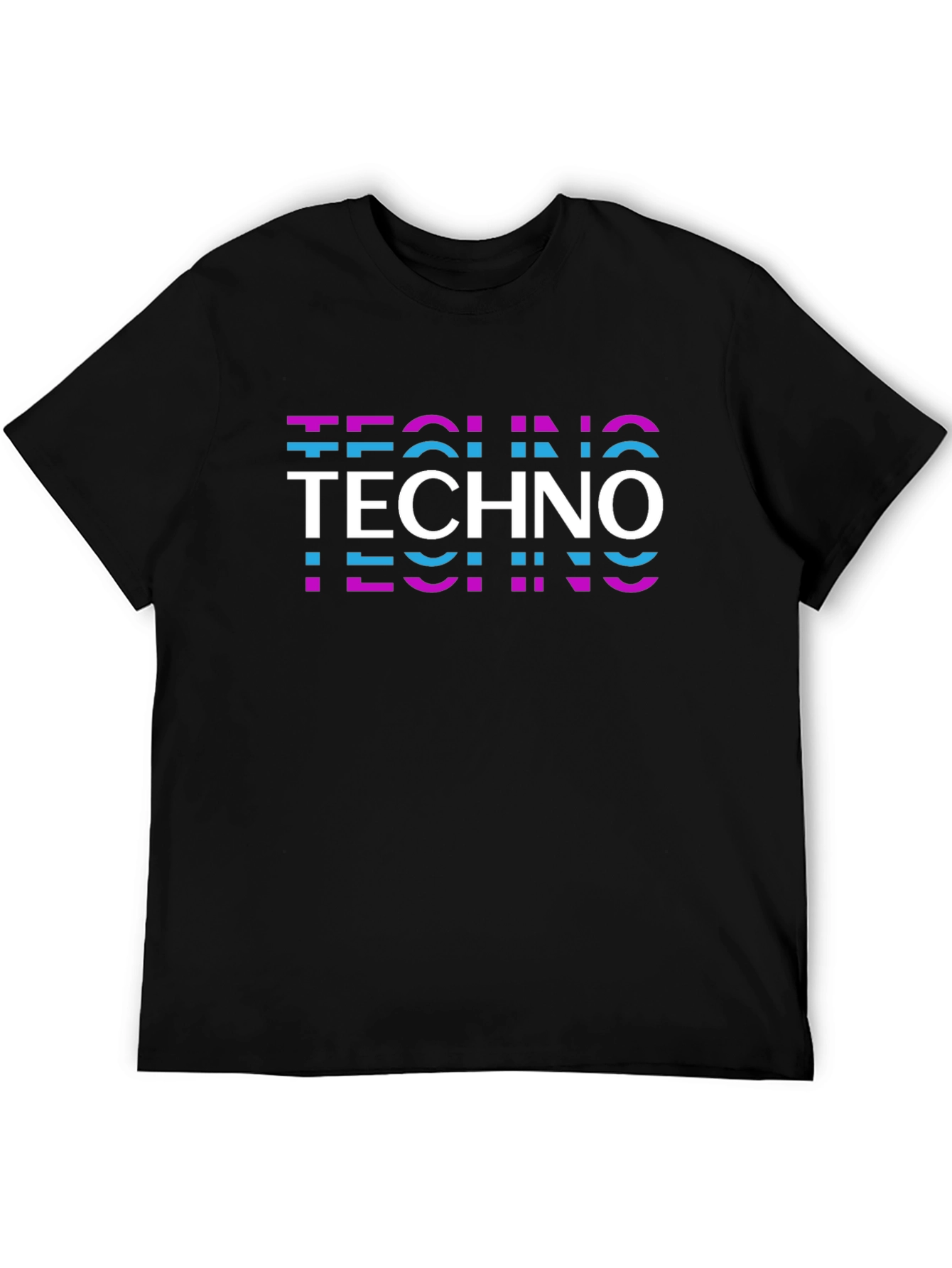 Techno Graphic Tee - Stylish Music Lover T-Shirt