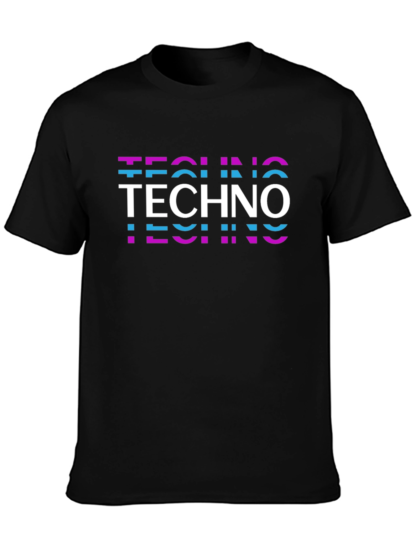 Techno Graphic Tee - Stylish Music Lover T-Shirt