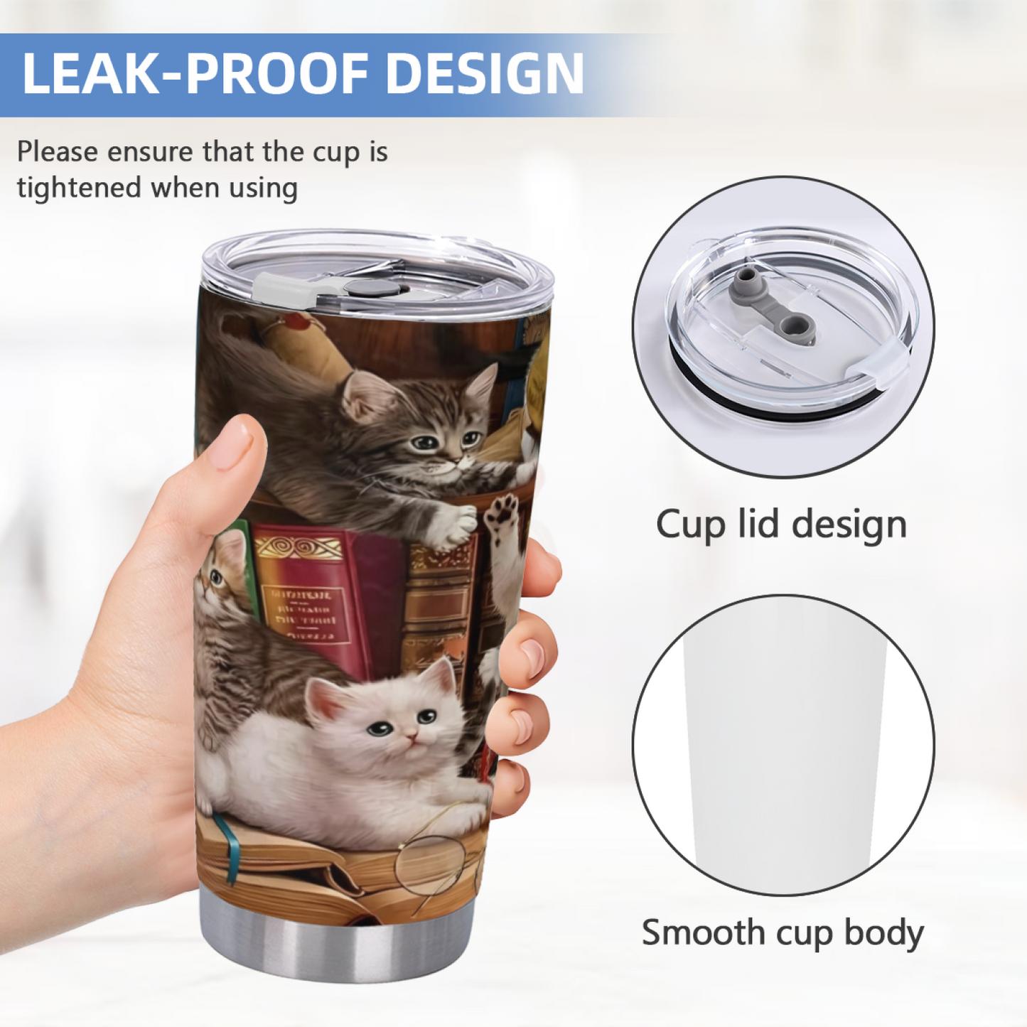 Magical Glowing Fairy Treehouse Dreamy Forest 20oz Fantasy Tumbler