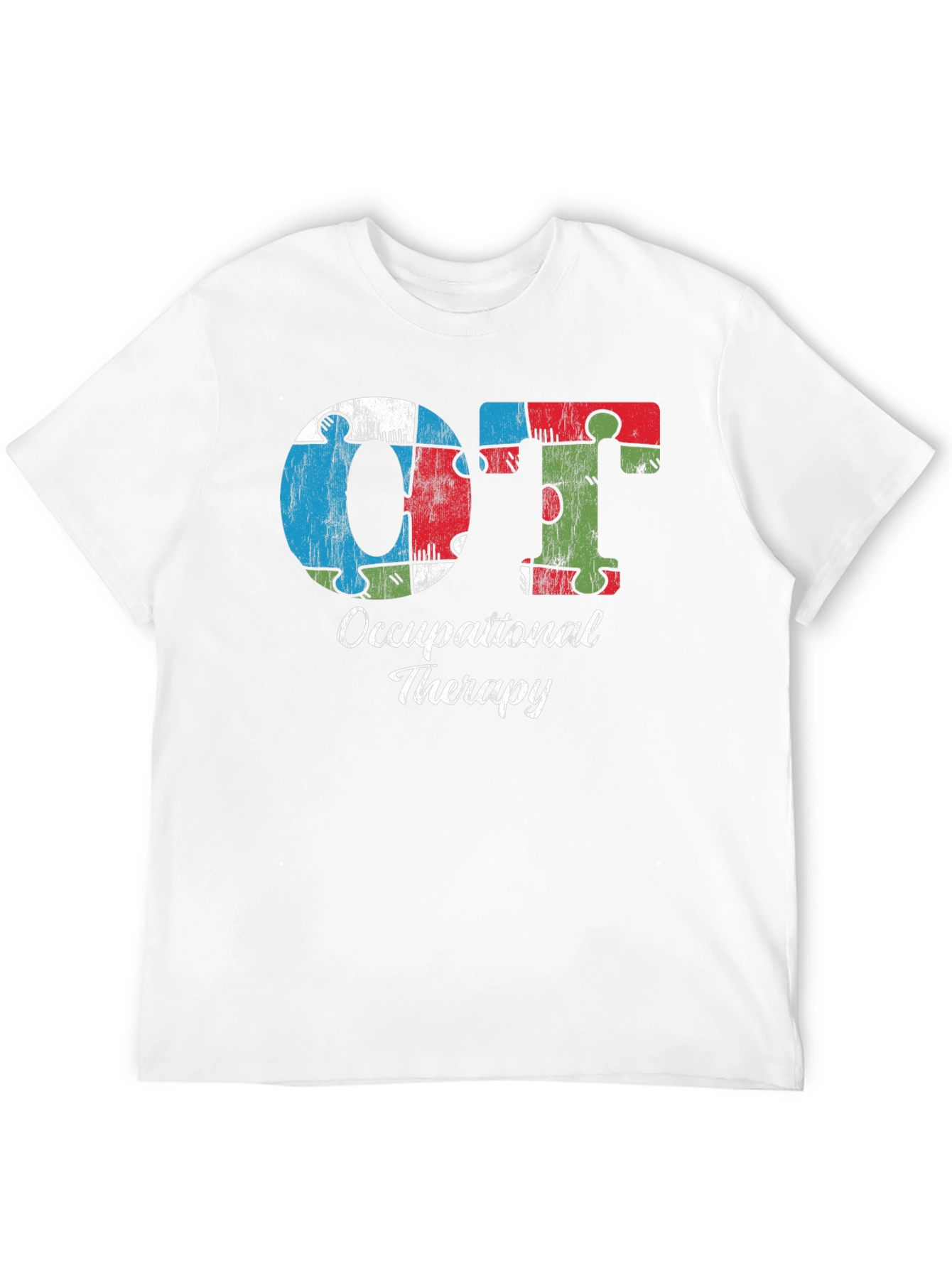 OT Occupational Therapy Puzzle Piece T-Shirt