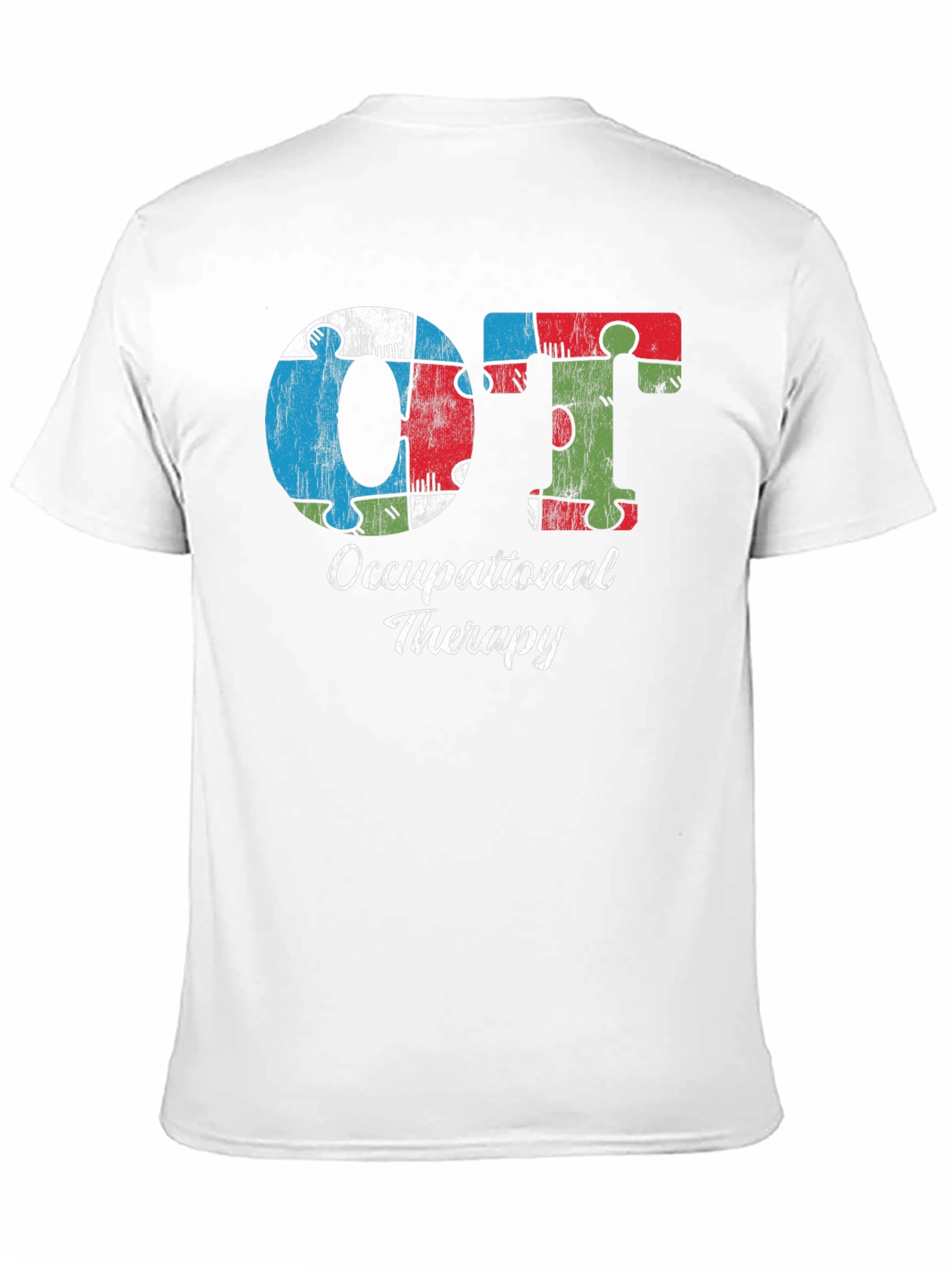 OT Occupational Therapy Puzzle Piece T-Shirt