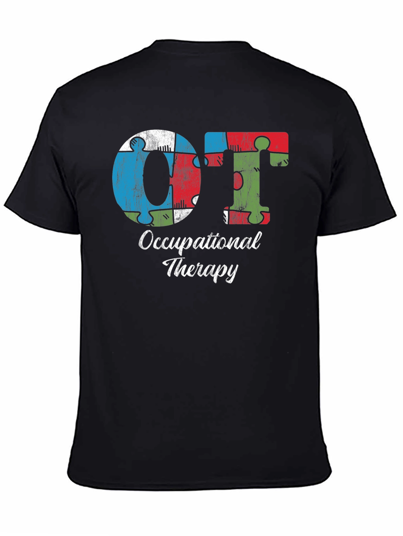 OT Occupational Therapy Puzzle Piece T-Shirt