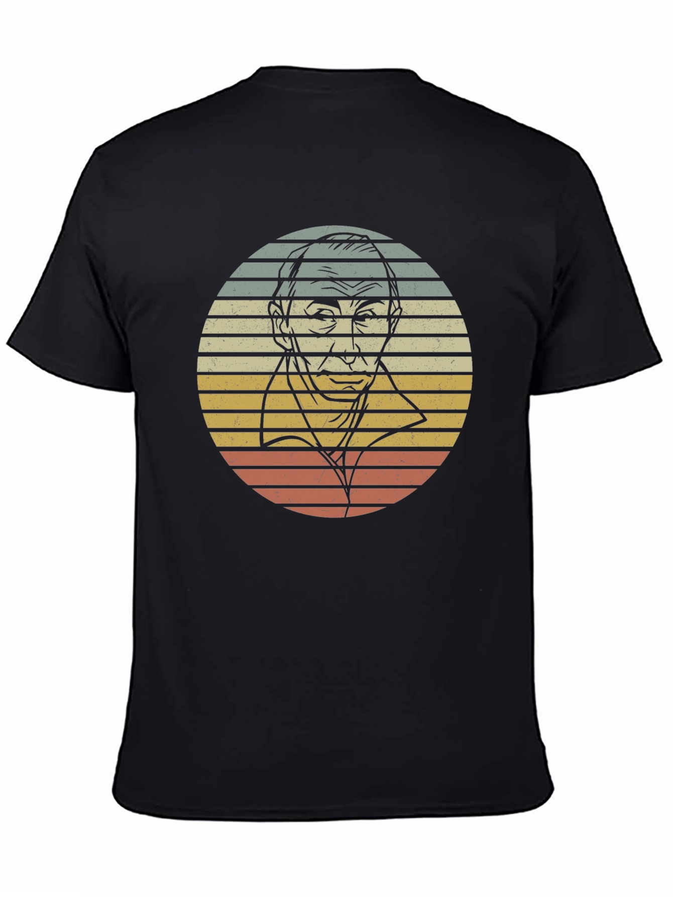 Retro Portrait Graphic T-Shirt
