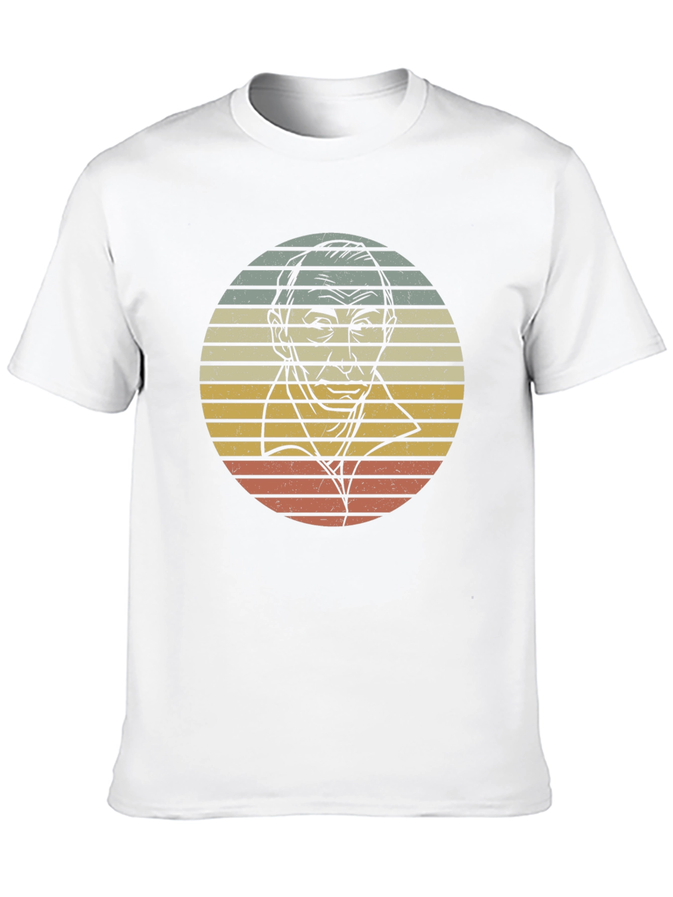 Retro Portrait Graphic T-Shirt
