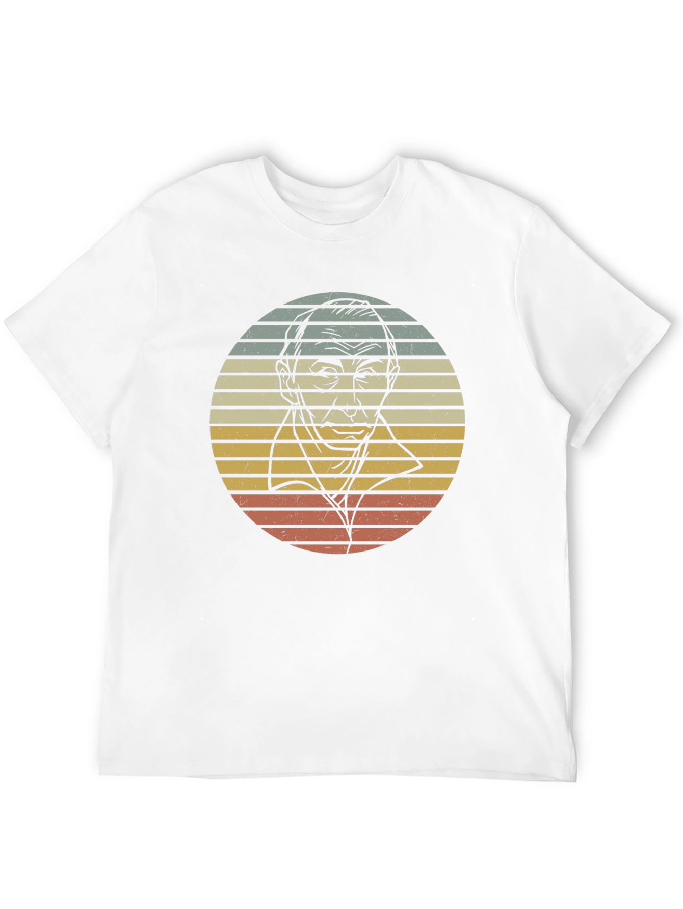 Retro Portrait Graphic T-Shirt