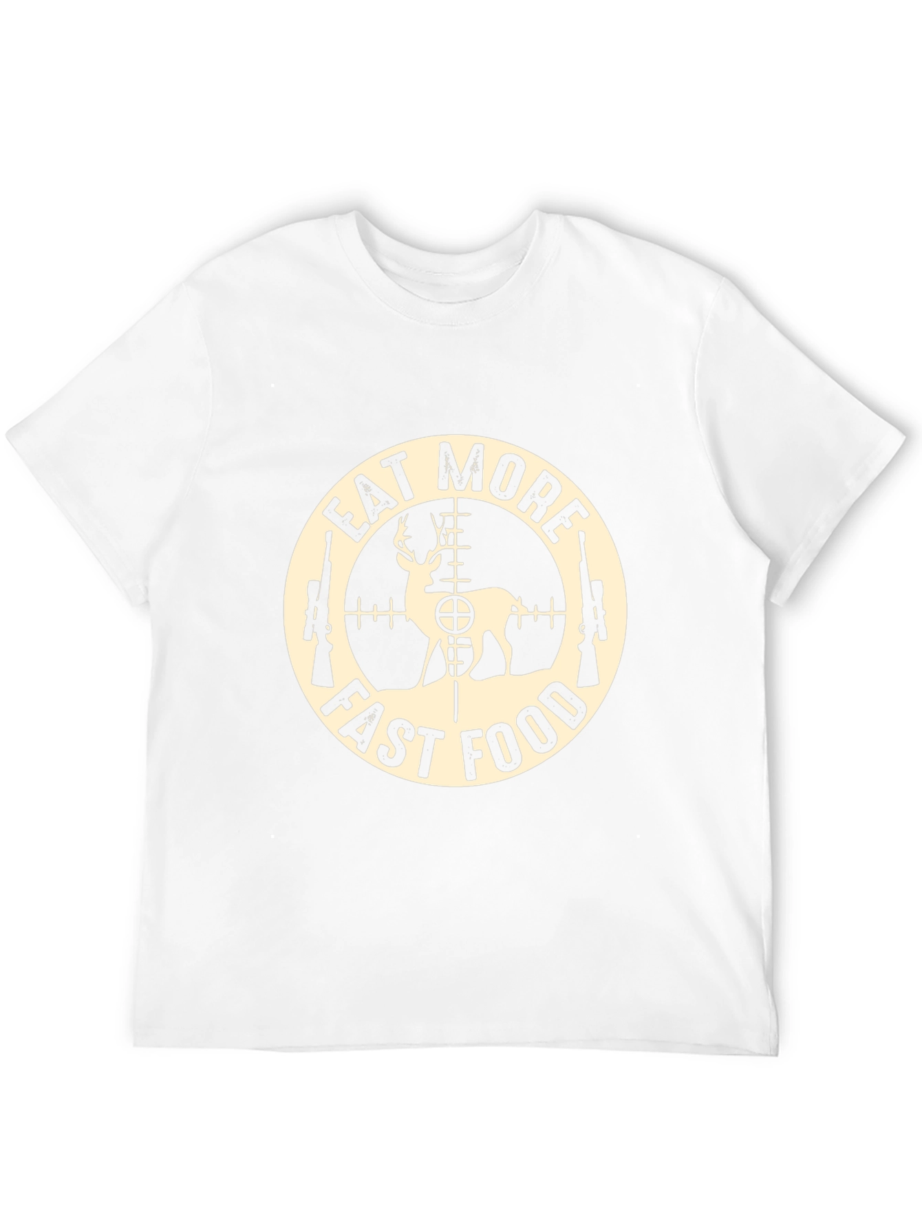 Eat More Fast Food Deer Hunting T-Shirt