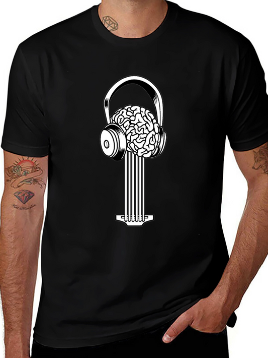 Brain Music T-Shirt: Intelligent Style