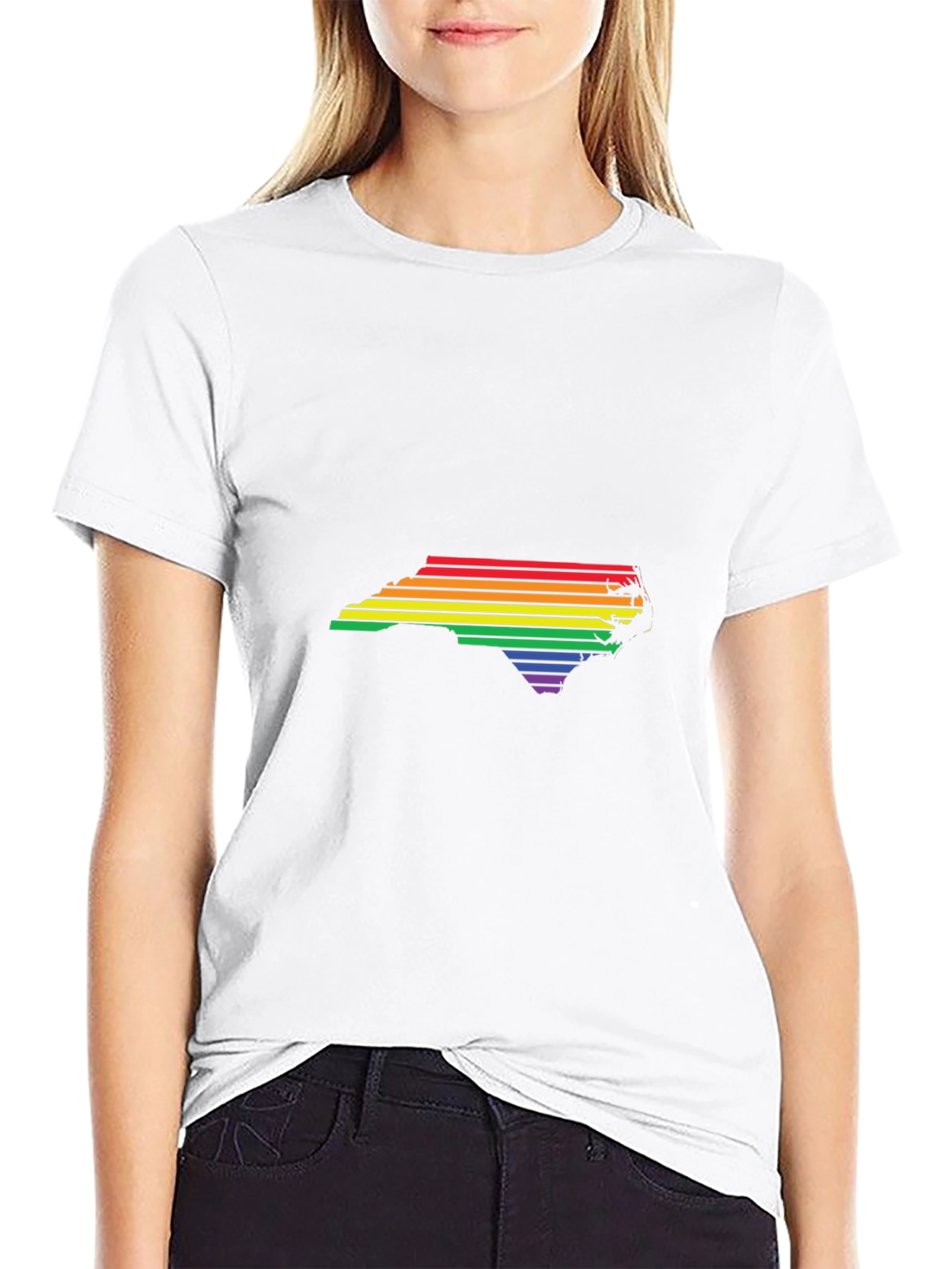 Rainbow North Carolina Pride T-Shirt