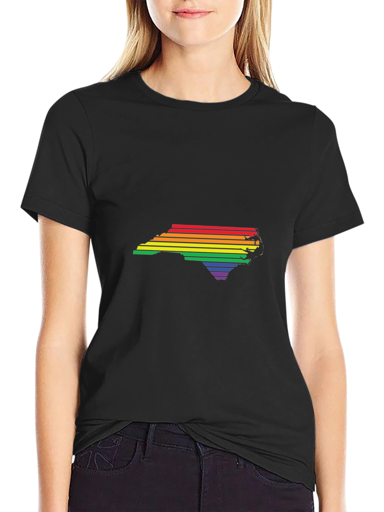 Rainbow North Carolina Pride T-Shirt