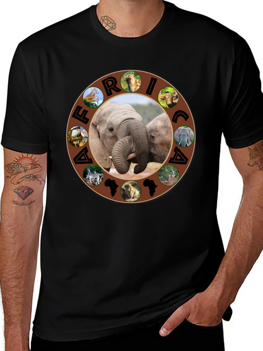 Africa Wildlife Mens T-Shirt