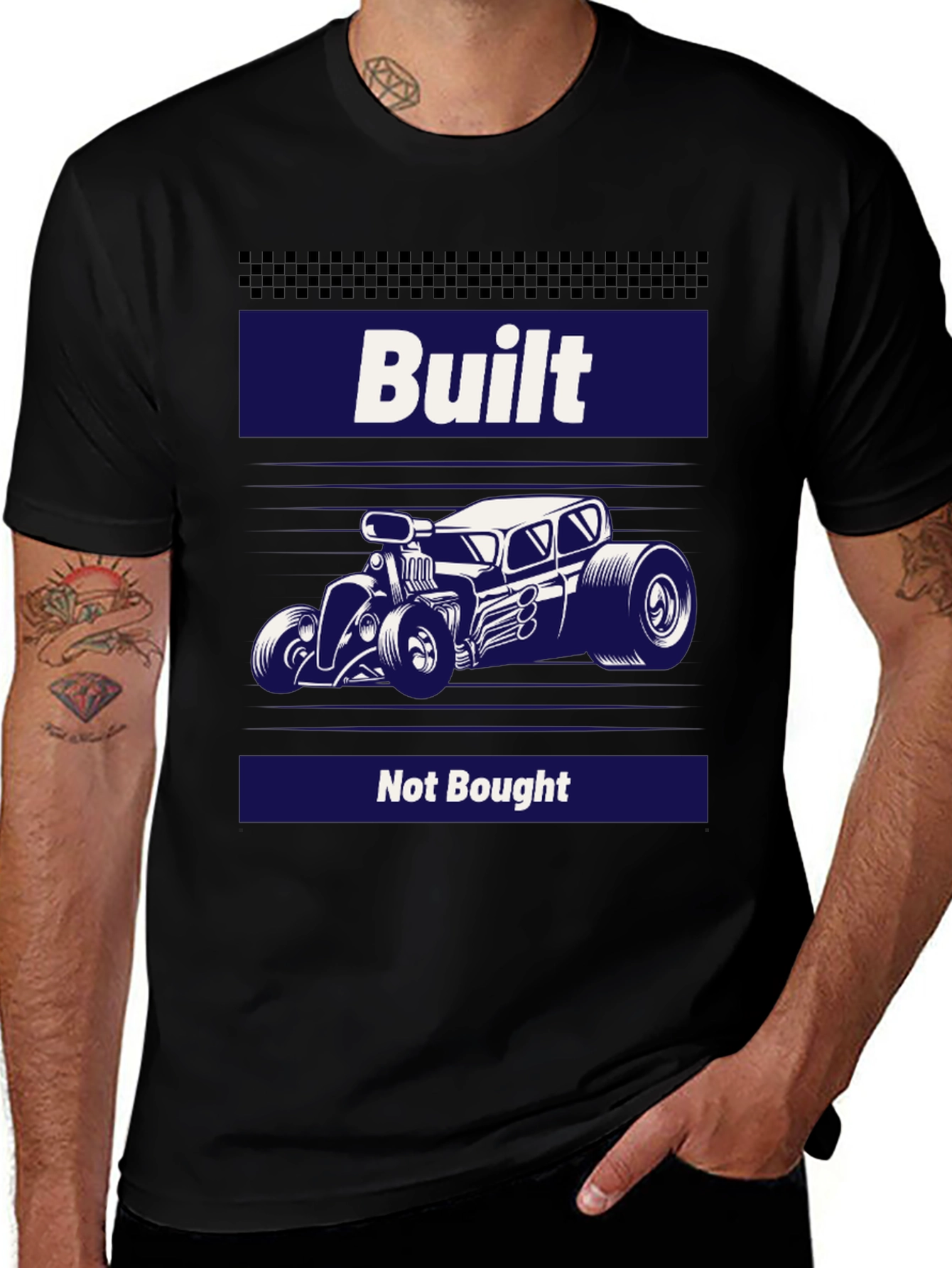 Built Not Bought Hot Rod T-Shirt