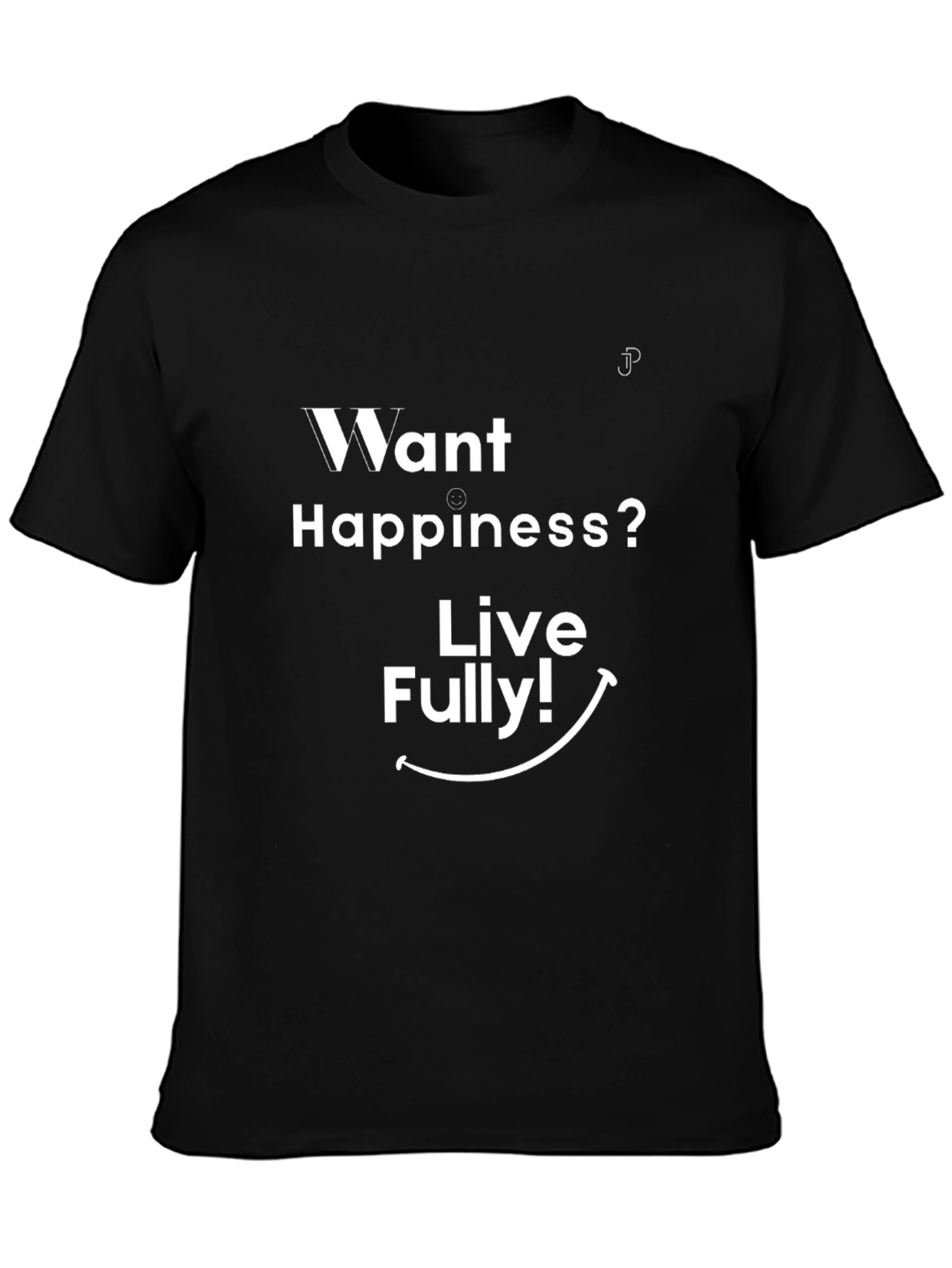 Happiness Graphic Tee - Live Fully T-Shirt