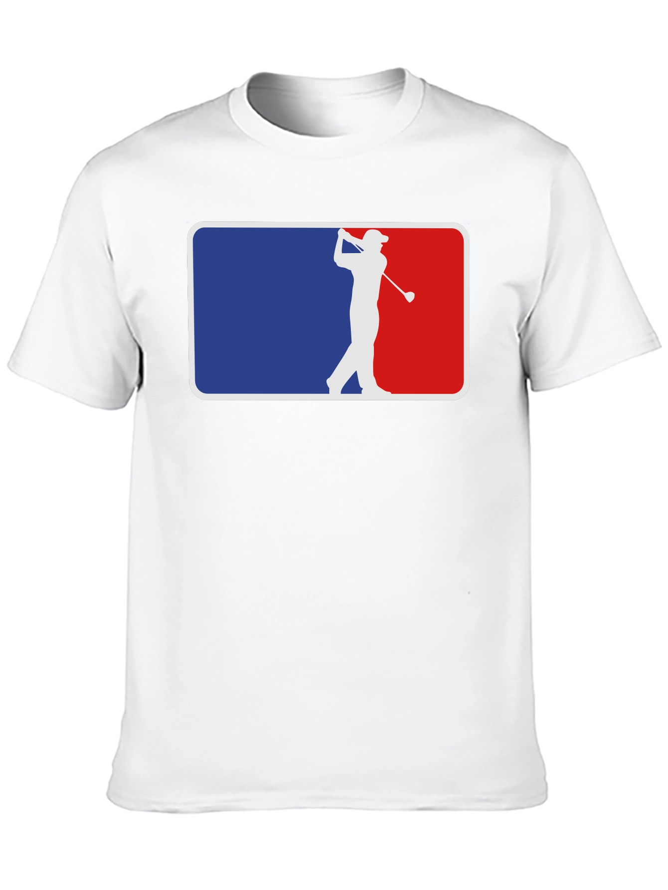 Golf Silhouette Graphic Tee - Classic Style