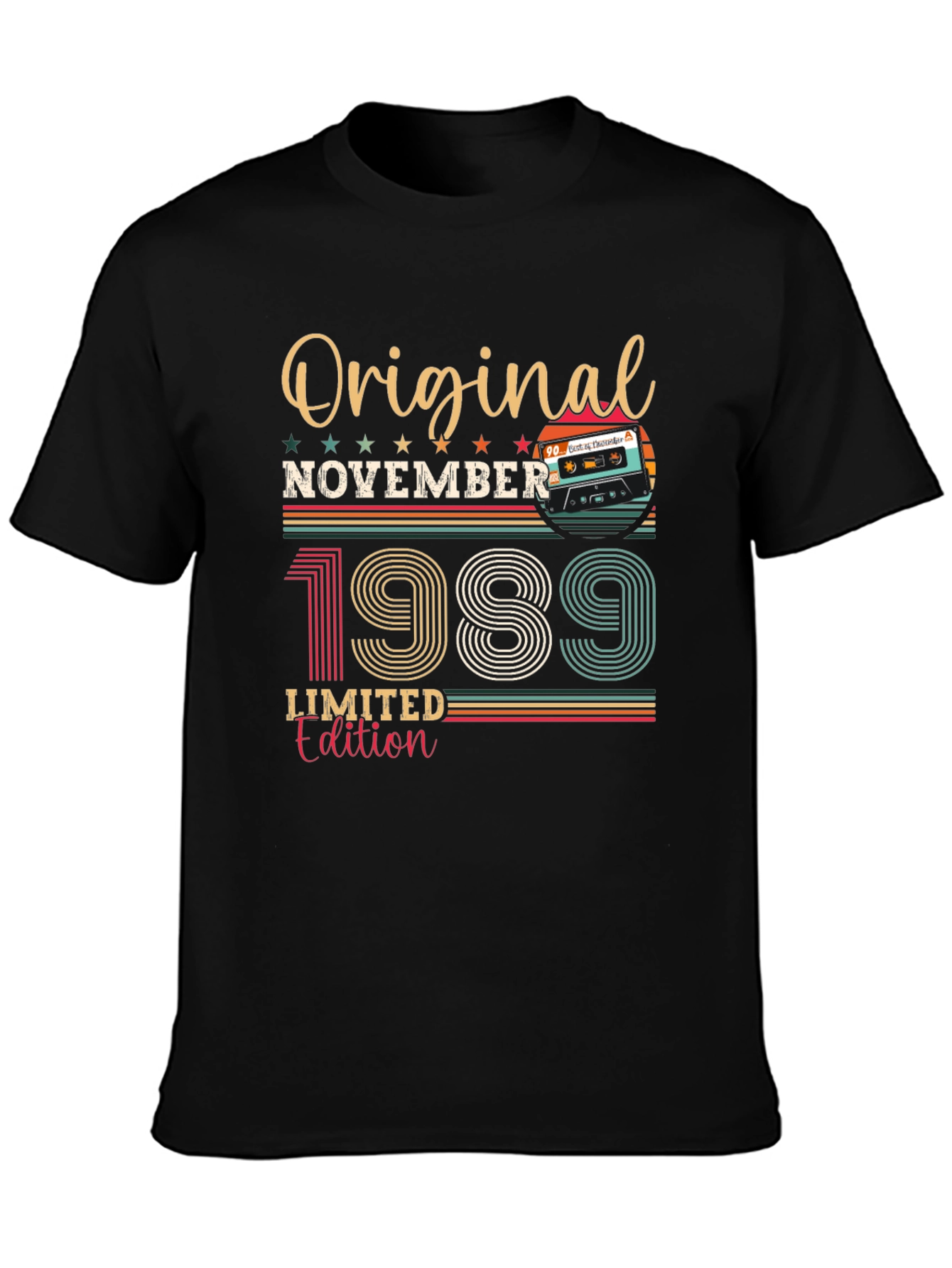 Original November 1989 Limited Edition Birthday T-Shirt