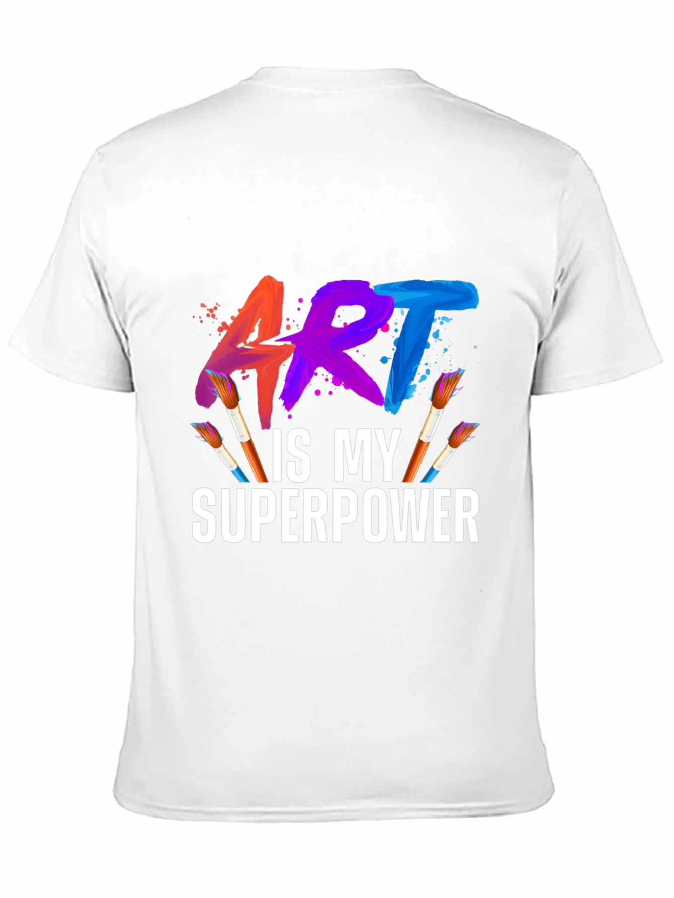 Art is My Superpower Graphic T-Shirt
