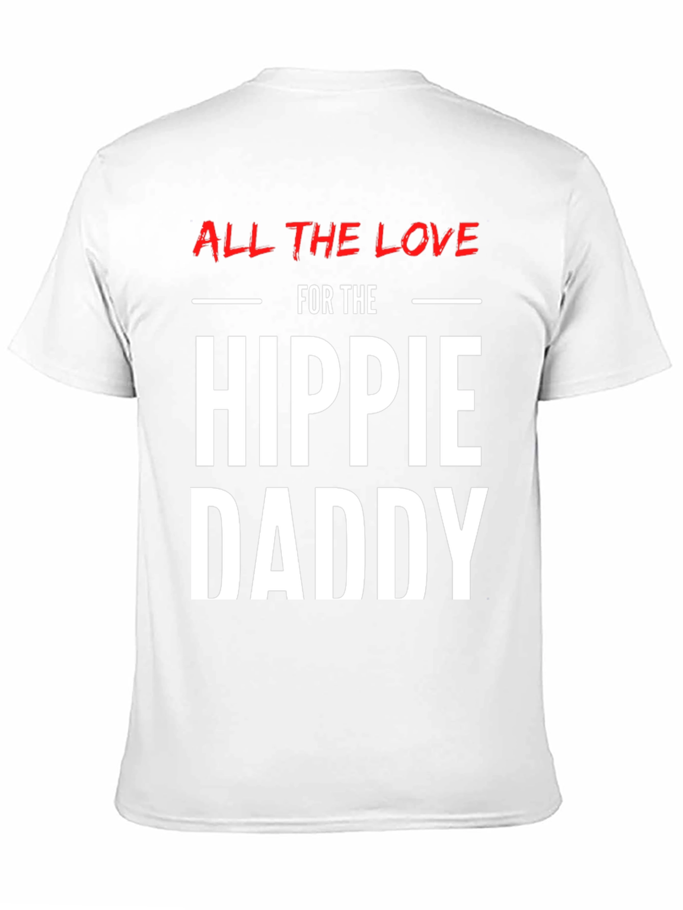 Hippie Daddy Graphic Tee - Stylish Mens T-Shirt
