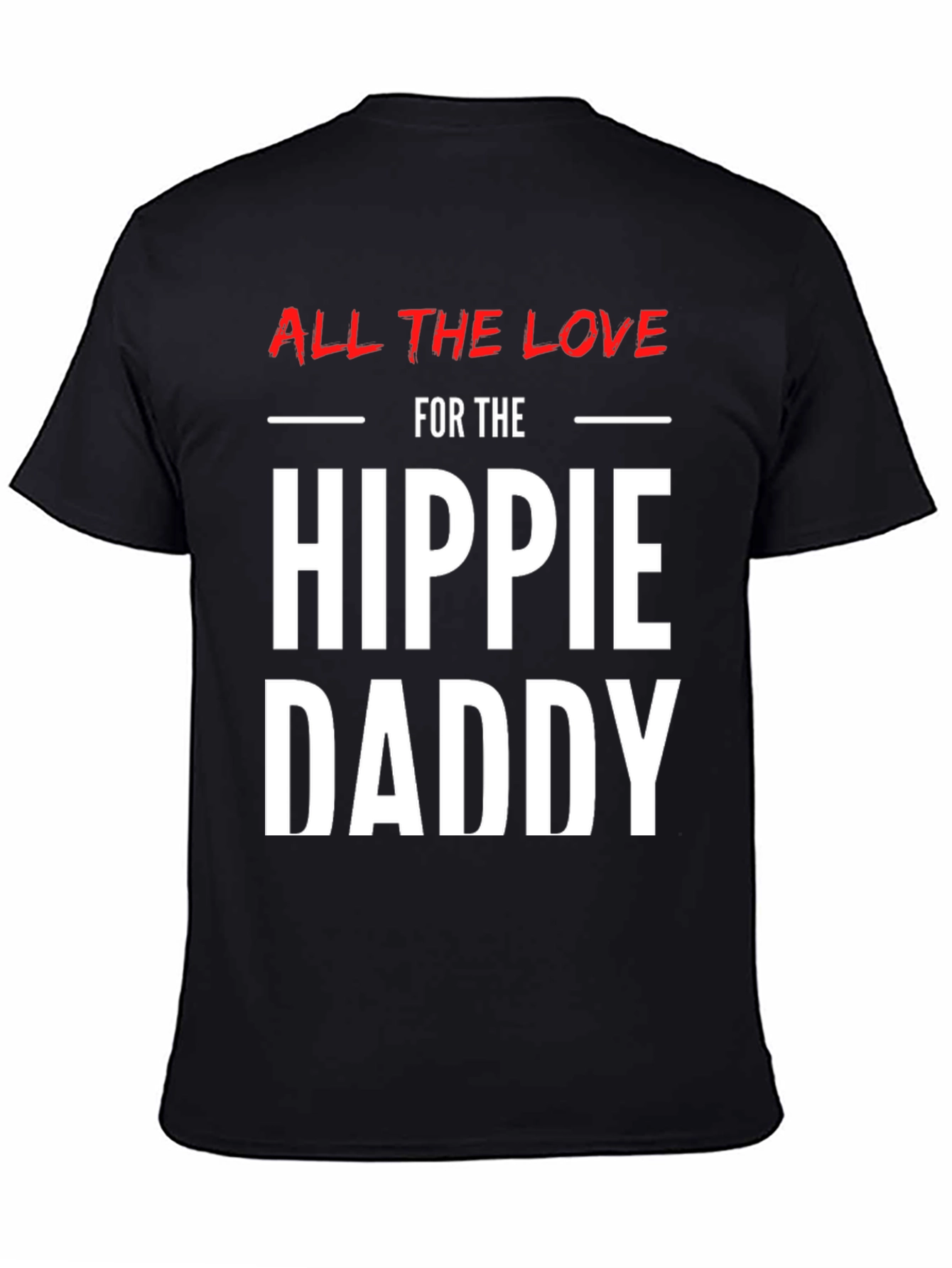 Hippie Daddy Graphic Tee - Stylish Mens T-Shirt