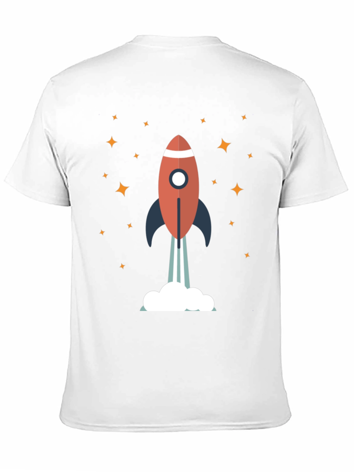Rocket Launch Graphic Tee - Space Adventure Shirt