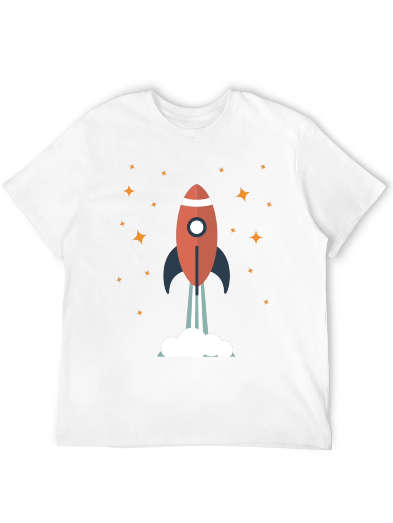 Rocket Launch Graphic Tee - Space Adventure Shirt