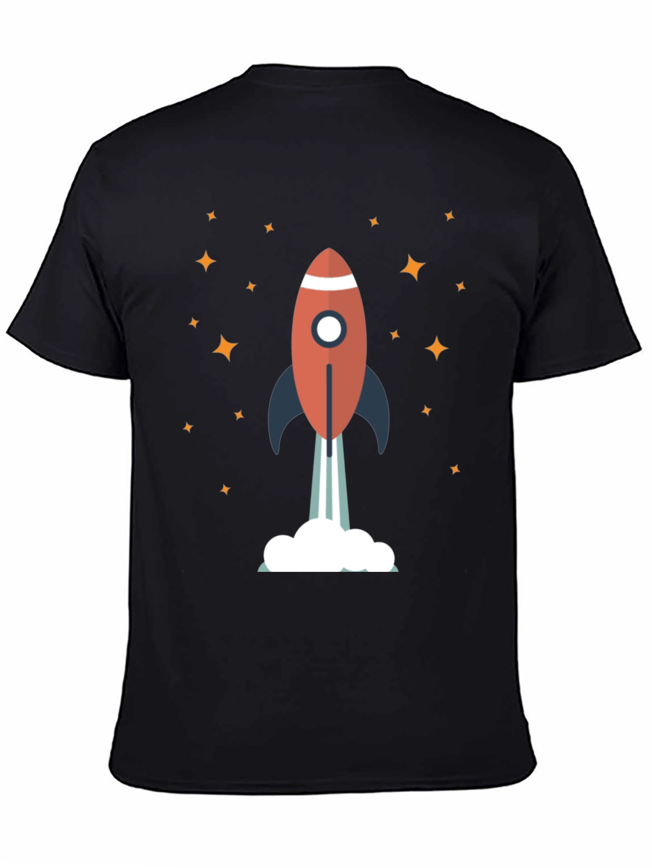 Rocket Launch Graphic Tee - Space Adventure Shirt