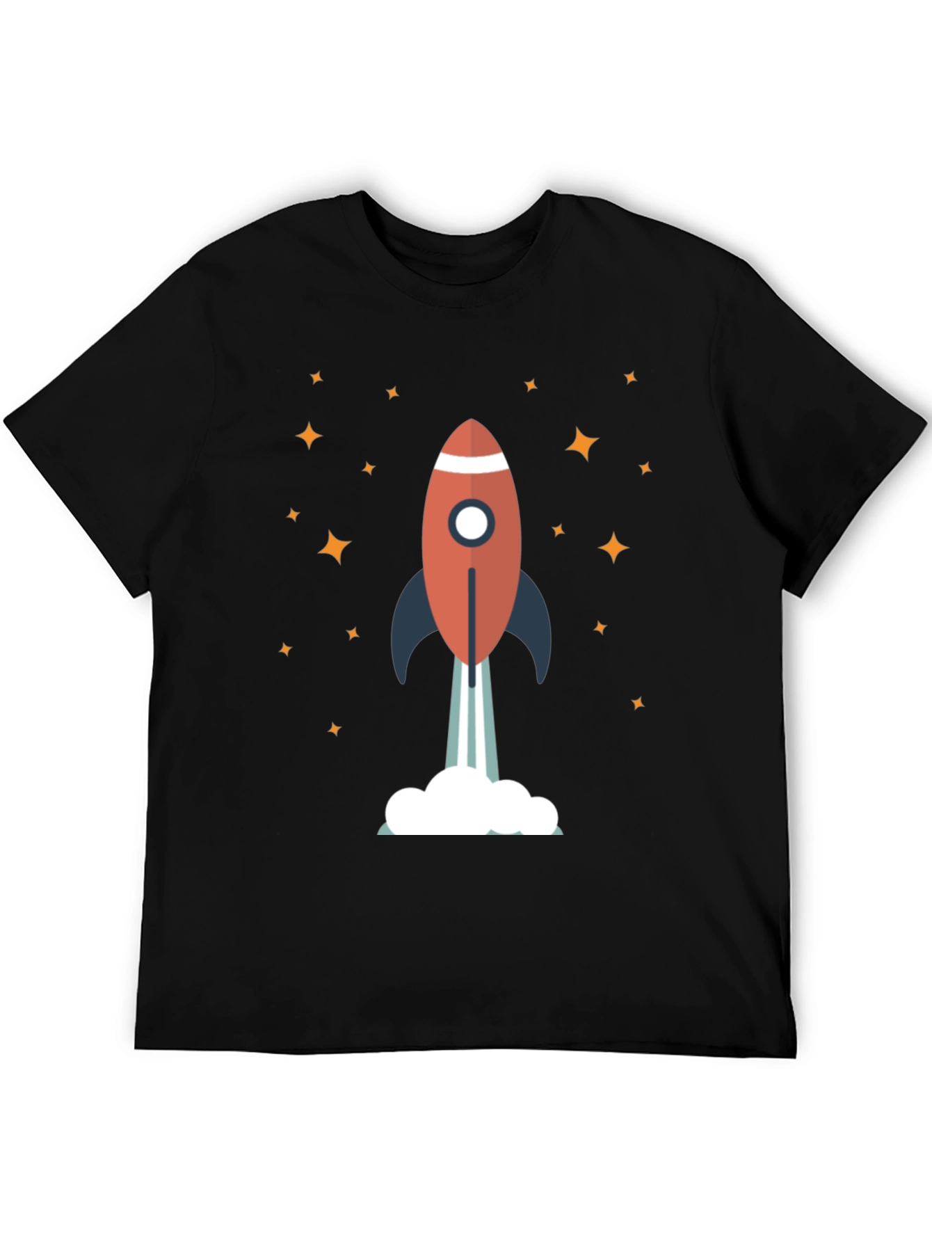 Rocket Launch Graphic Tee - Space Adventure Shirt
