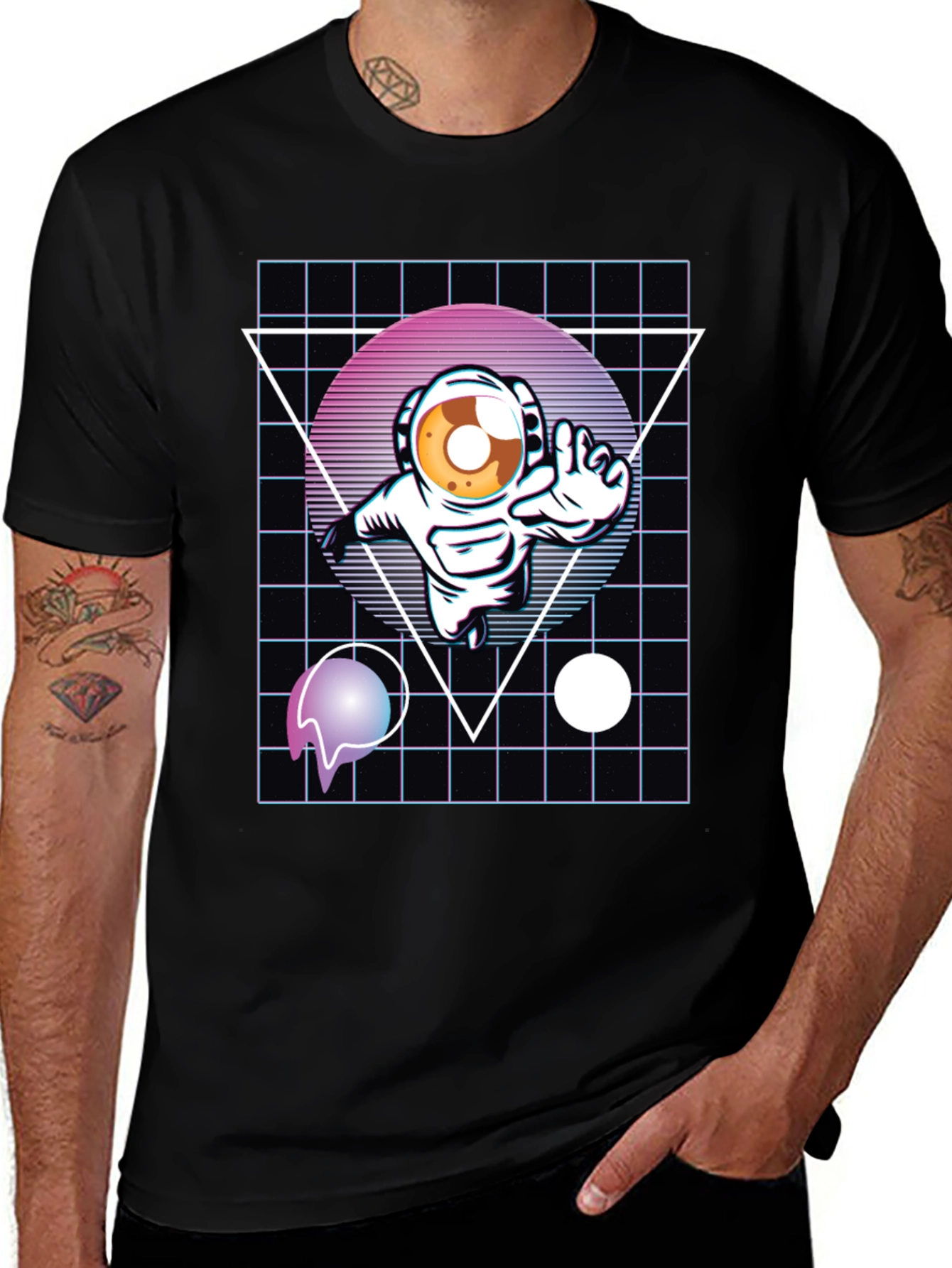 Retro Spaceman Graphic Tee