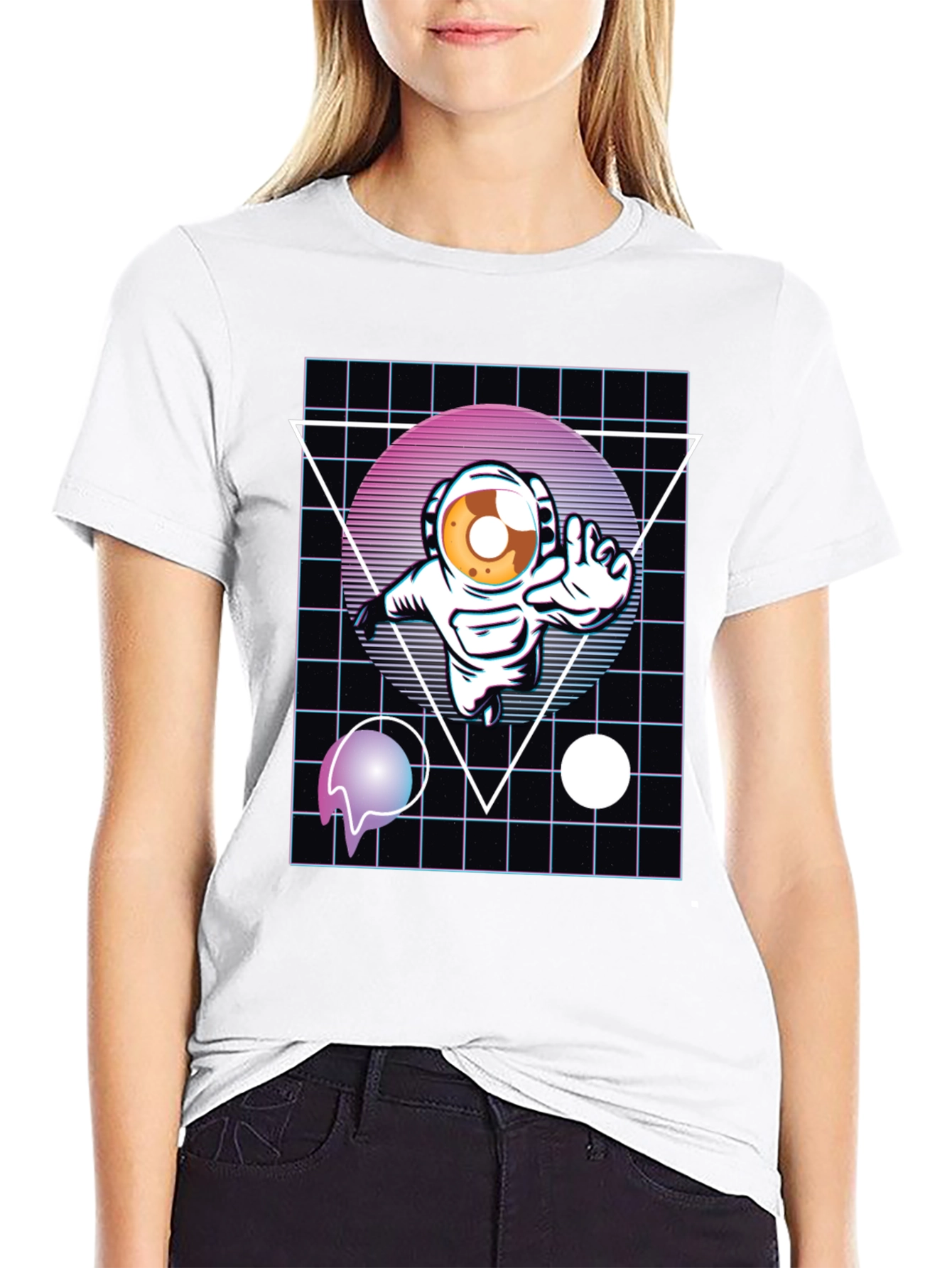 Retro Spaceman Graphic Tee