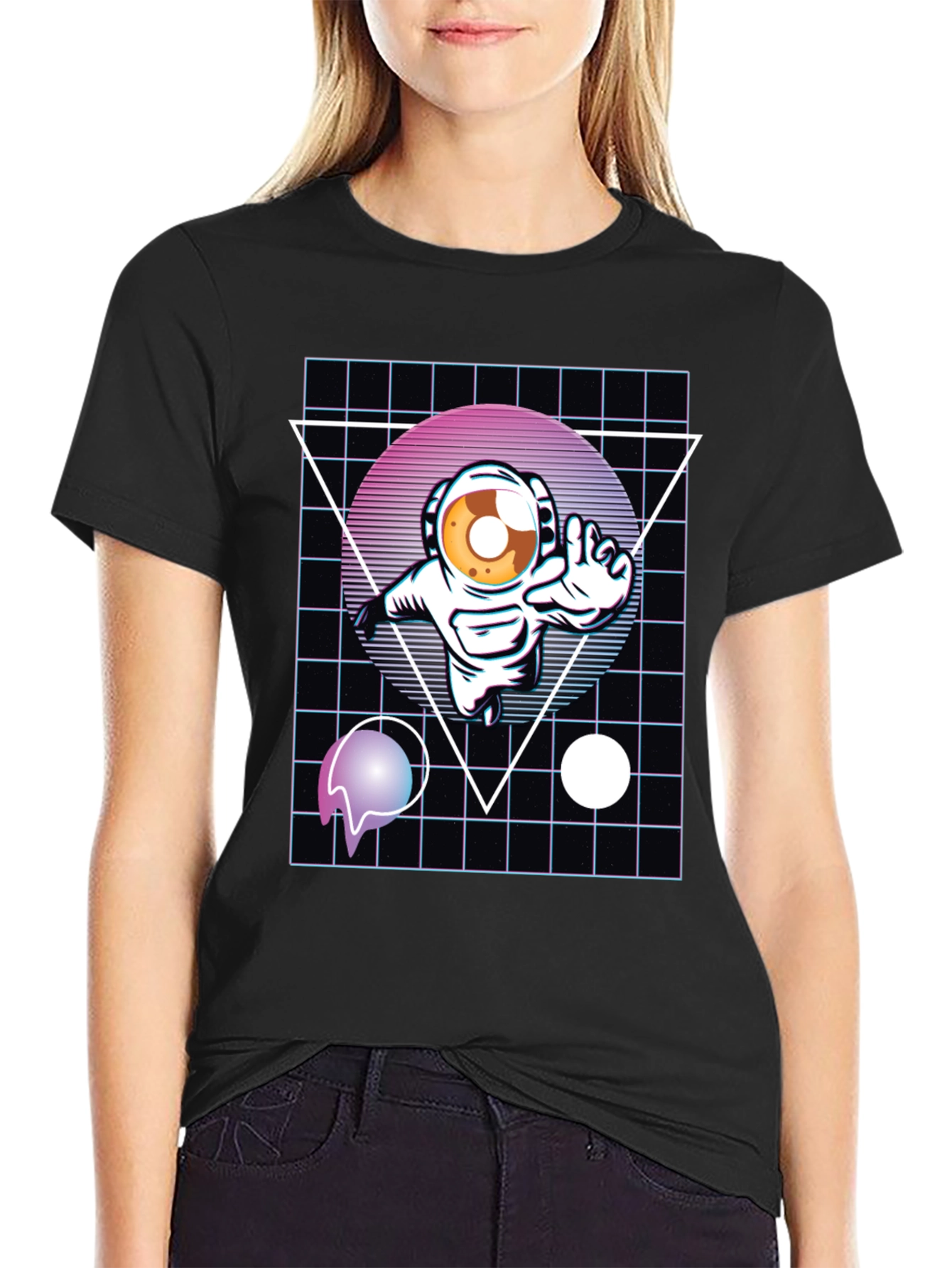 Retro Spaceman Graphic Tee