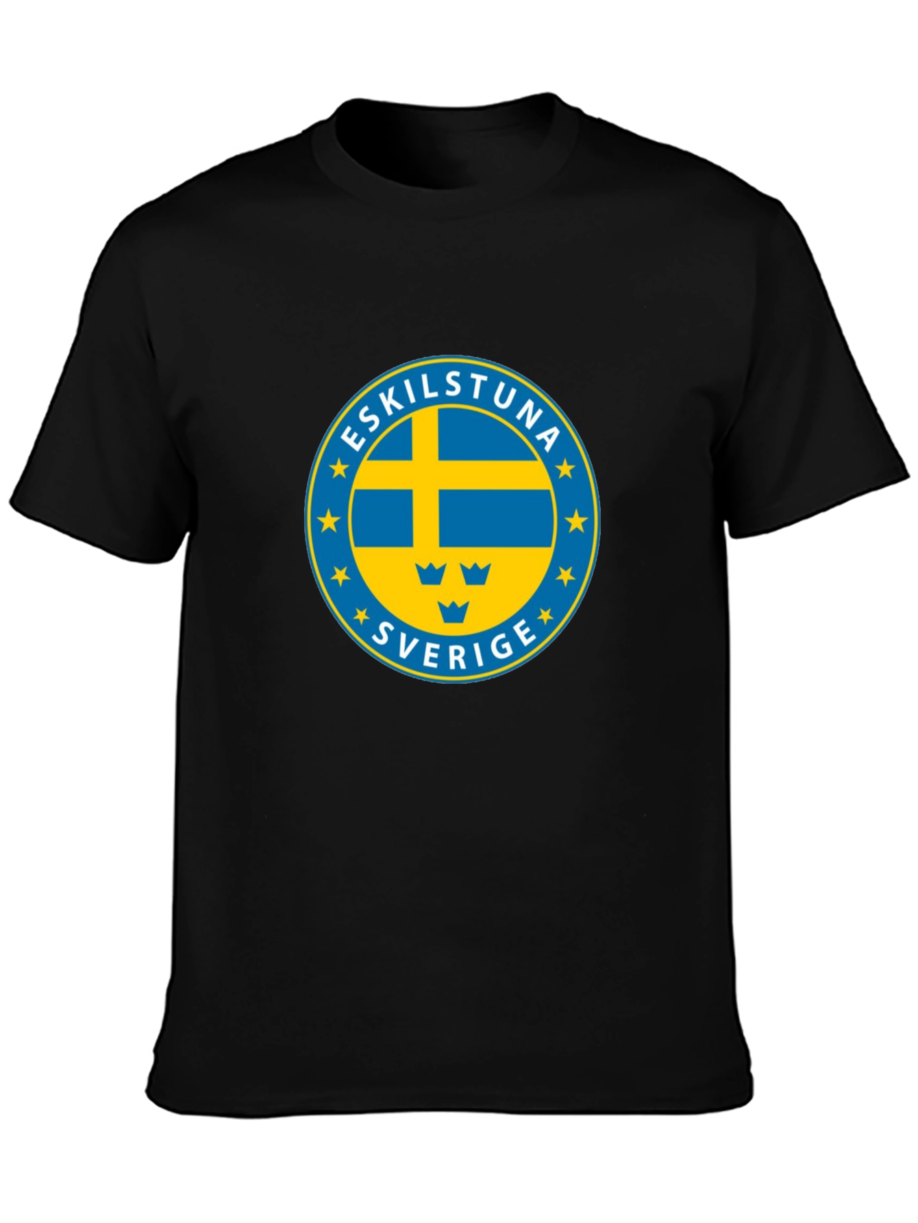 Eskilstuna Sverige T-Shirt - Black Swedish Pride