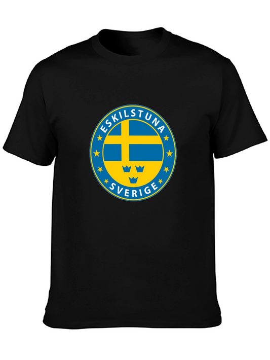 Eskilstuna Sverige T-Shirt - Black Swedish Pride