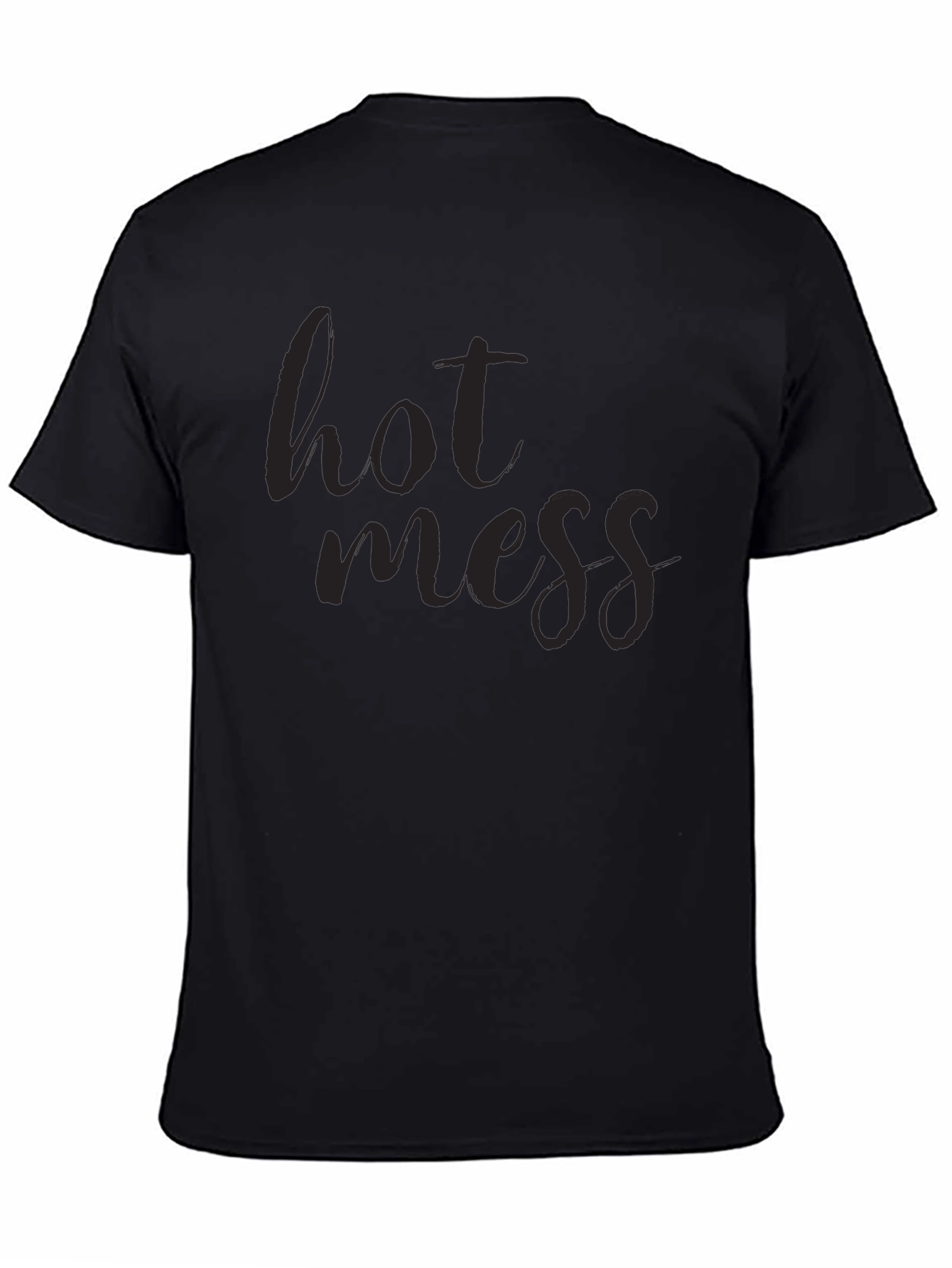 Hot Mess Graphic Tee - Unisex Cotton Blend T-Shirt