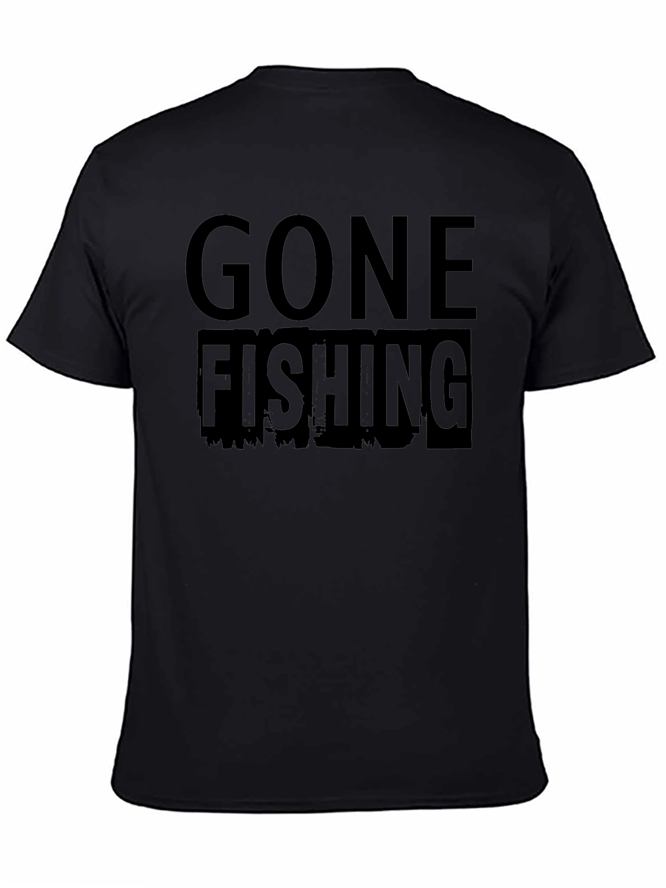 Gone Fishing Graphic T-Shirt