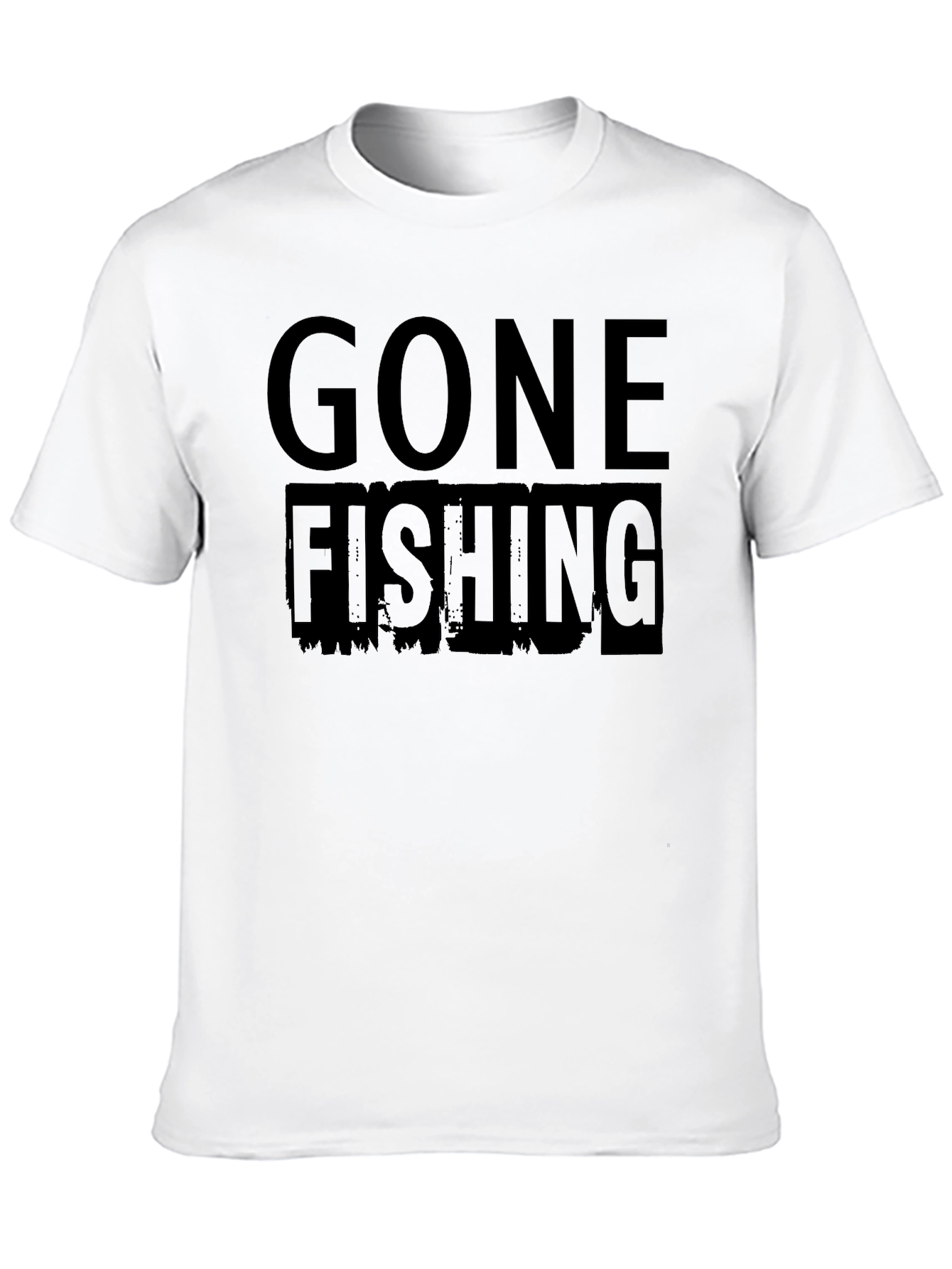Gone Fishing Graphic T-Shirt