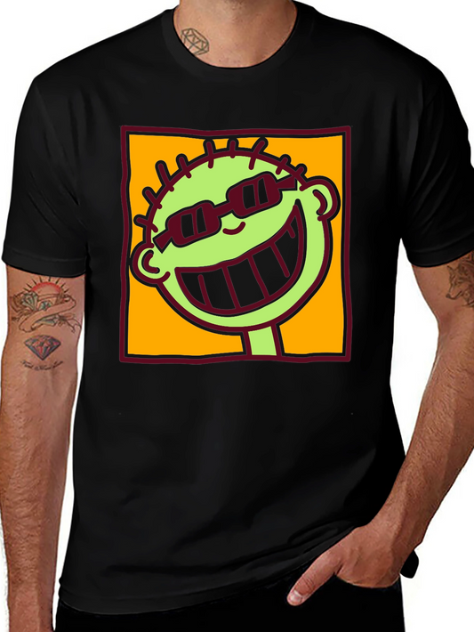 Cartoon Graphic Tee - Cool Dude