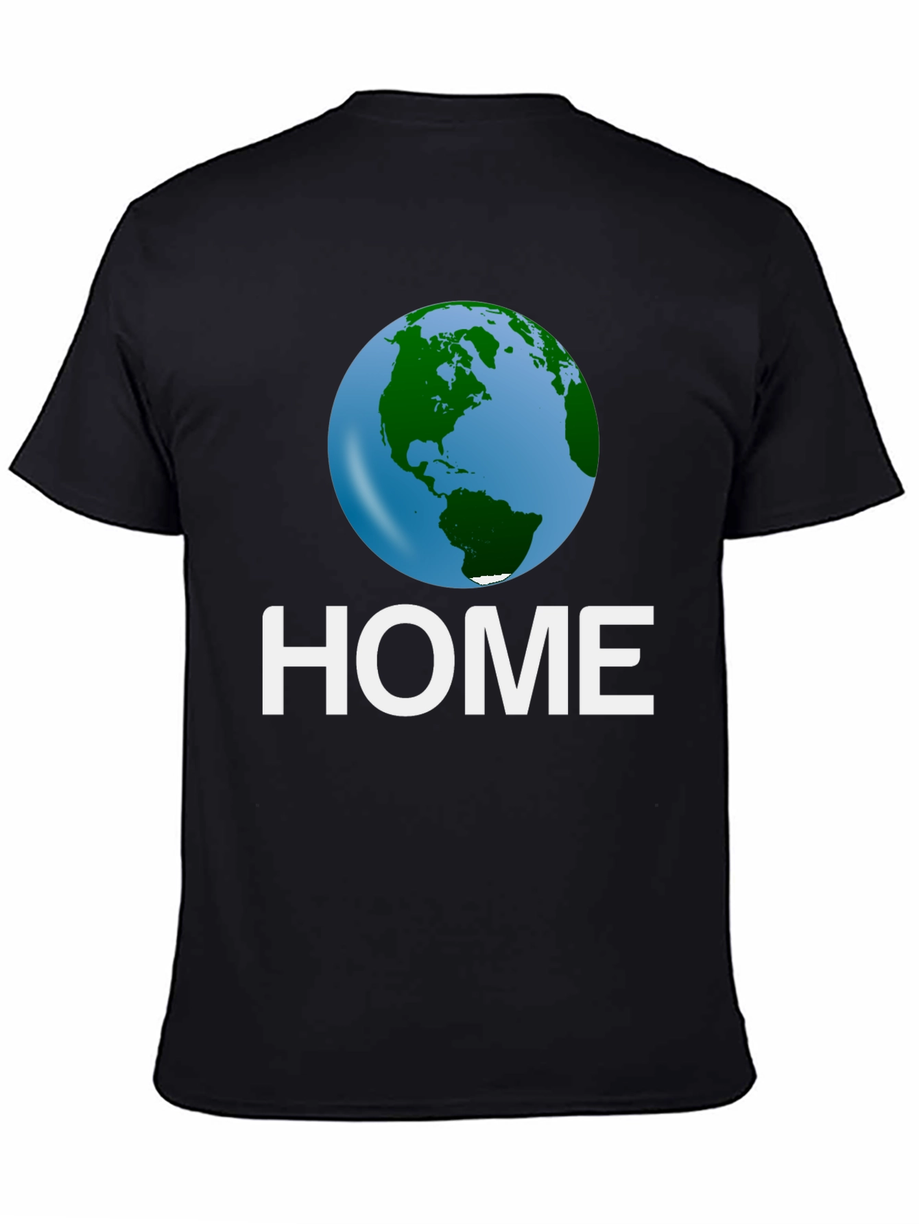 Earth Home T-Shirt - Planet Focus